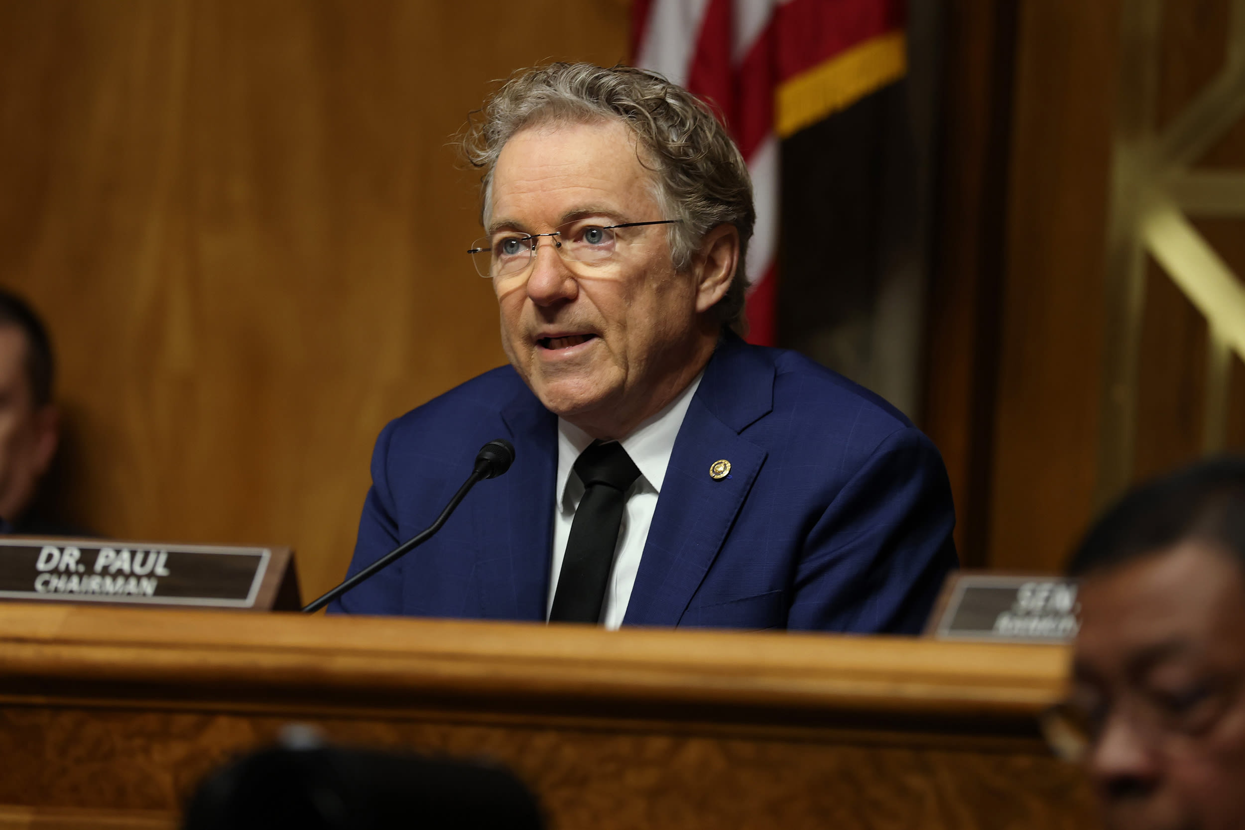 Sen. Rand Paul, R-Ky., delivers an opening statement 