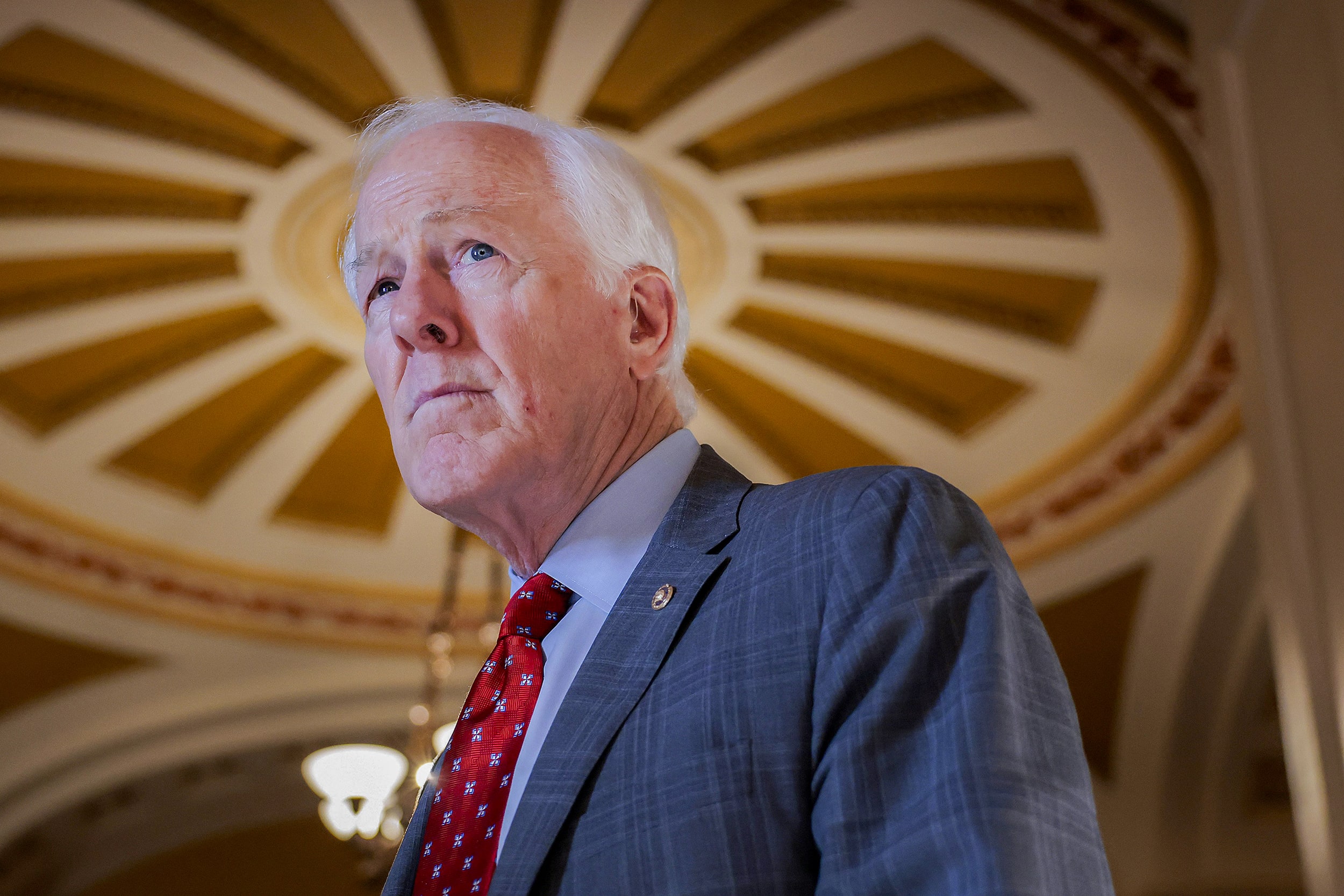 Image: Sen. John Cornyn in the U.S. Capitol