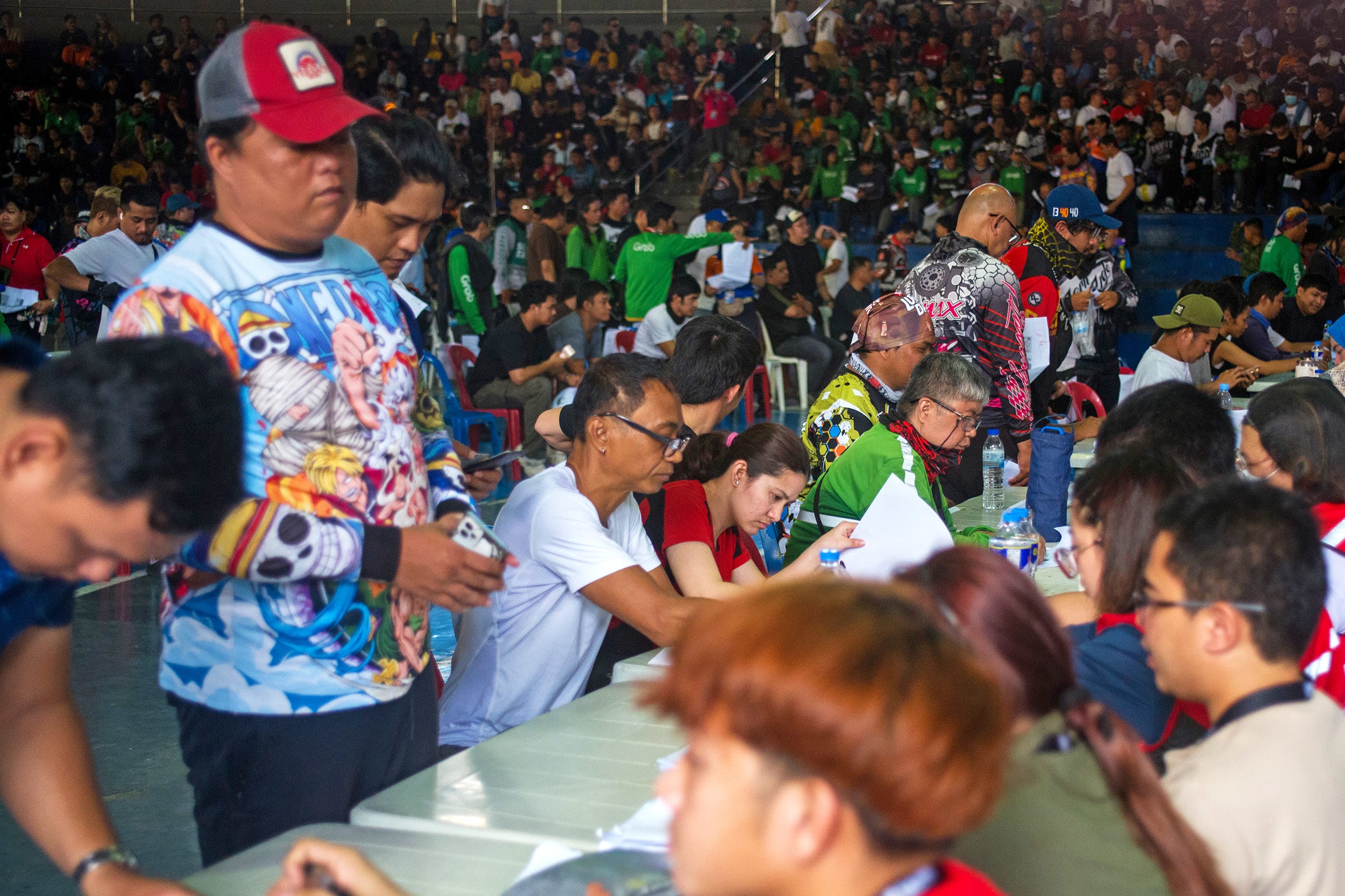 Food Delivery Riders Received Fuel Subsidy Distributed By Government Agency