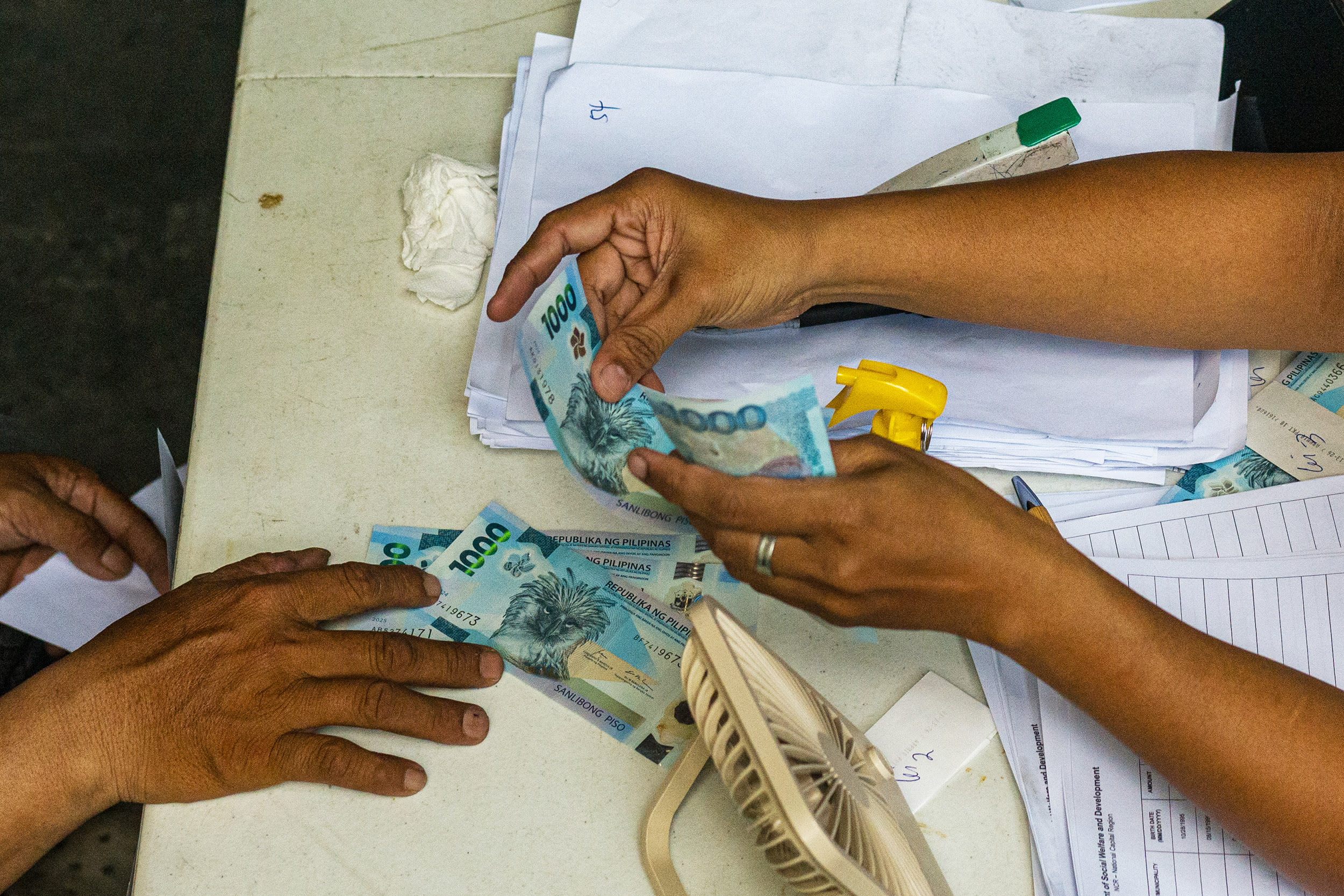 Food Delivery Riders Received Fuel Subsidy Distributed By Government Agency