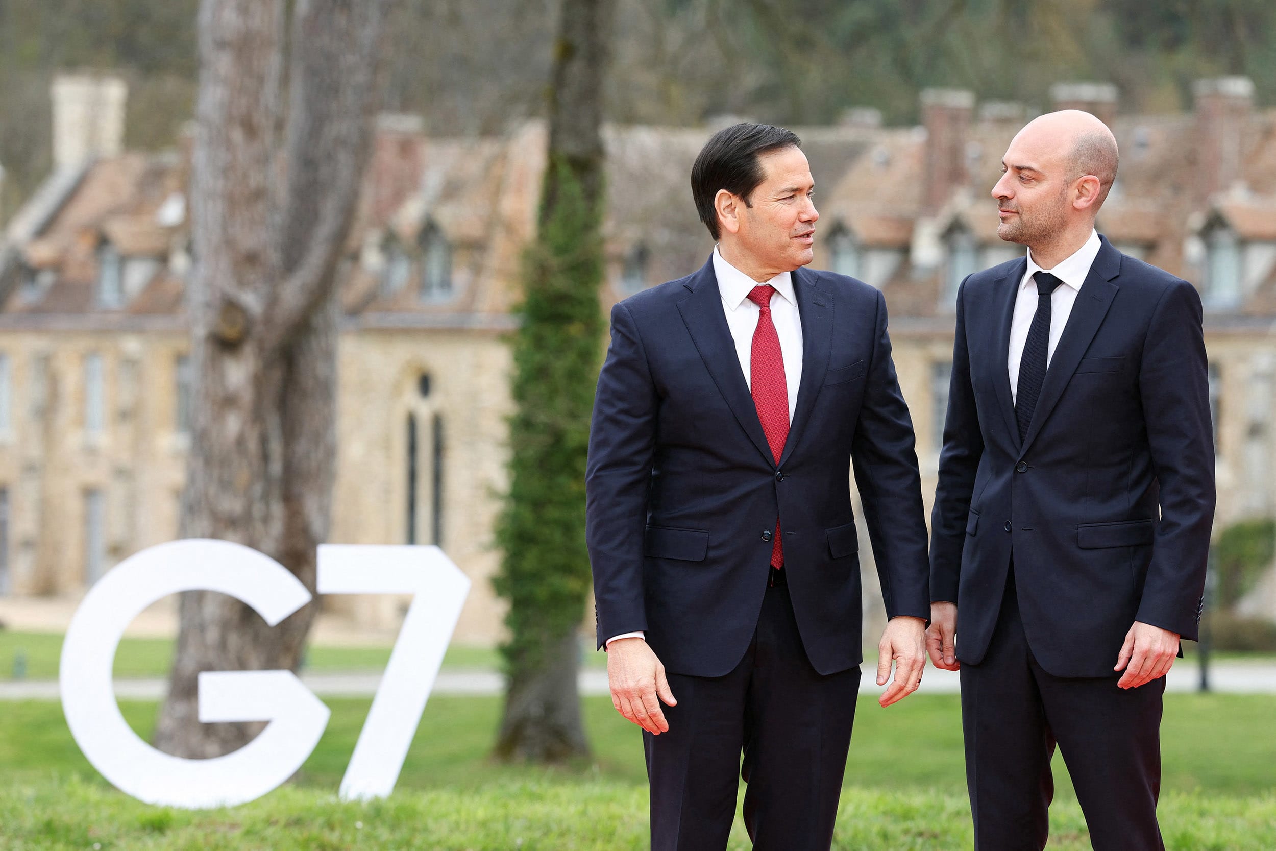 Image: FRANCE-US-G7-DIPLOMACY-POLITICS