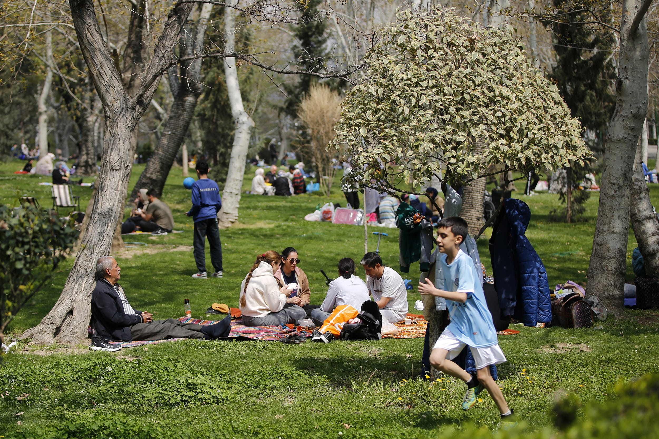 Tehran marks 'Nature Day' despite the war