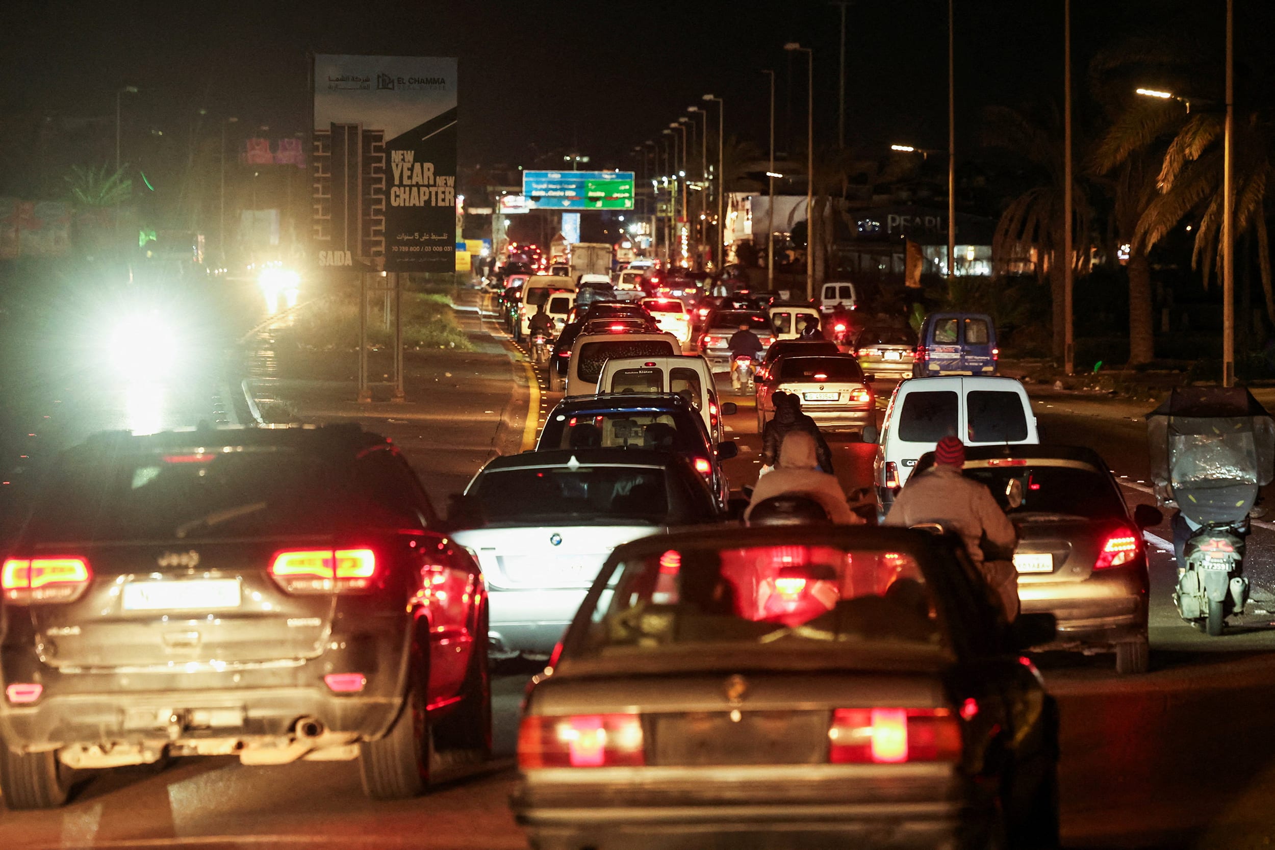 Displaced people return to their homes after a 10-day ceasefire between Lebanon and Israel went into effect, in Sidon