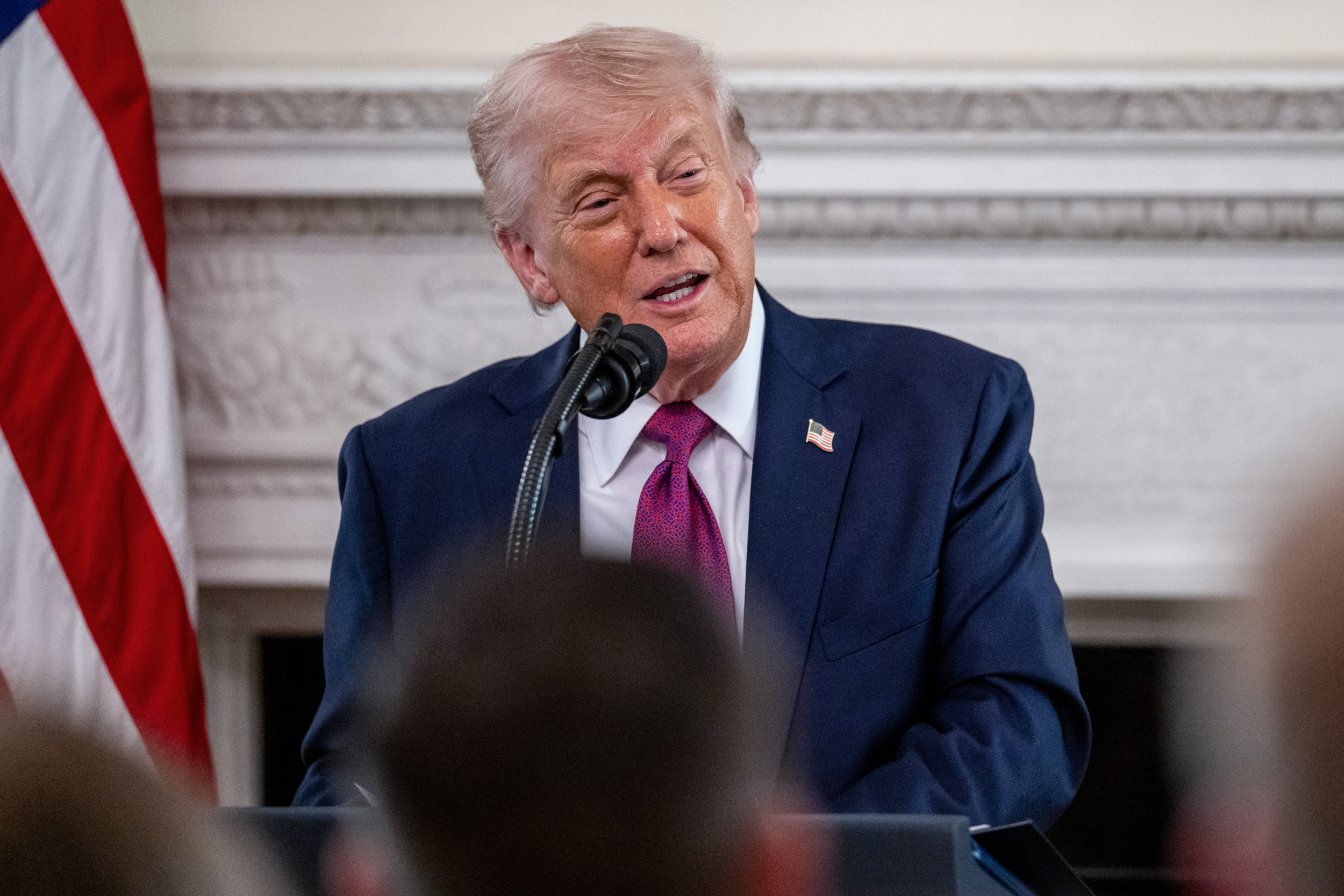 US President Donald Trump 