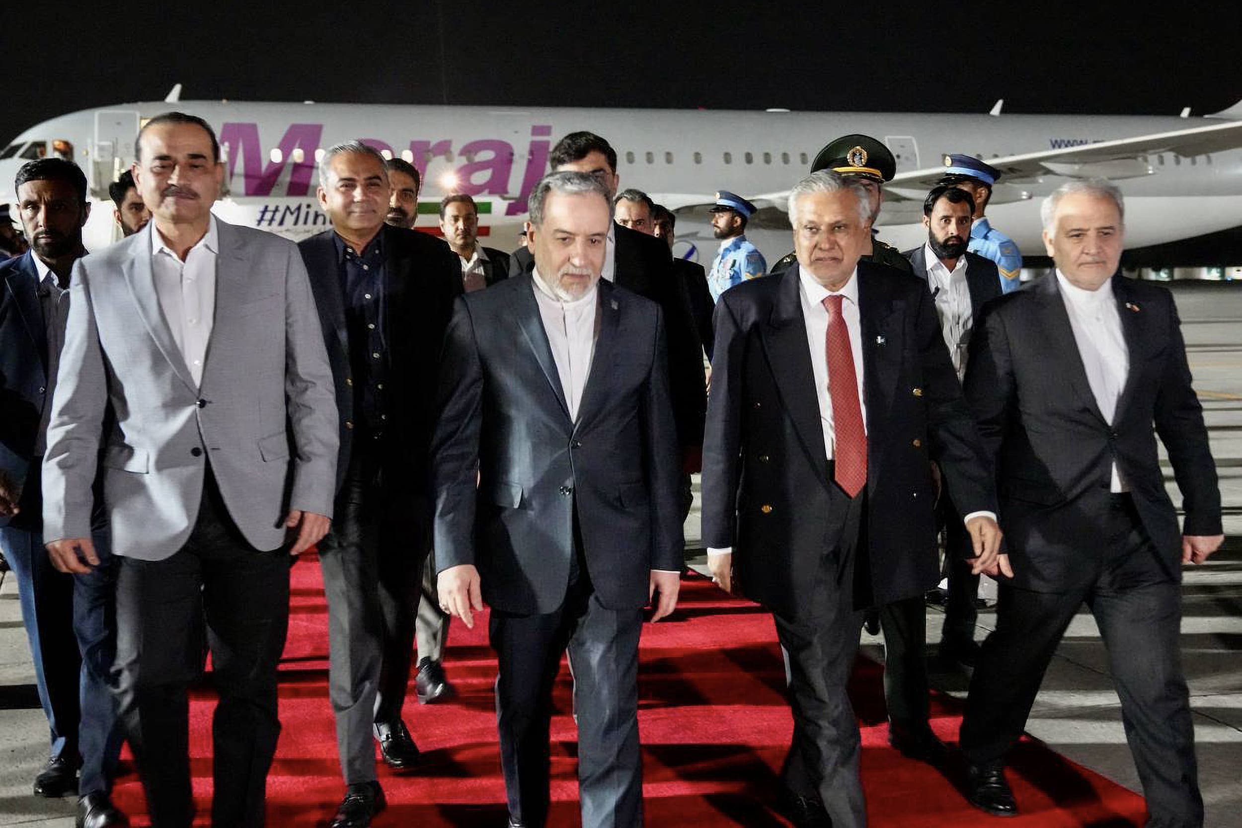 Iranian Foreign Minister Abbas Araghchi in Islamabad