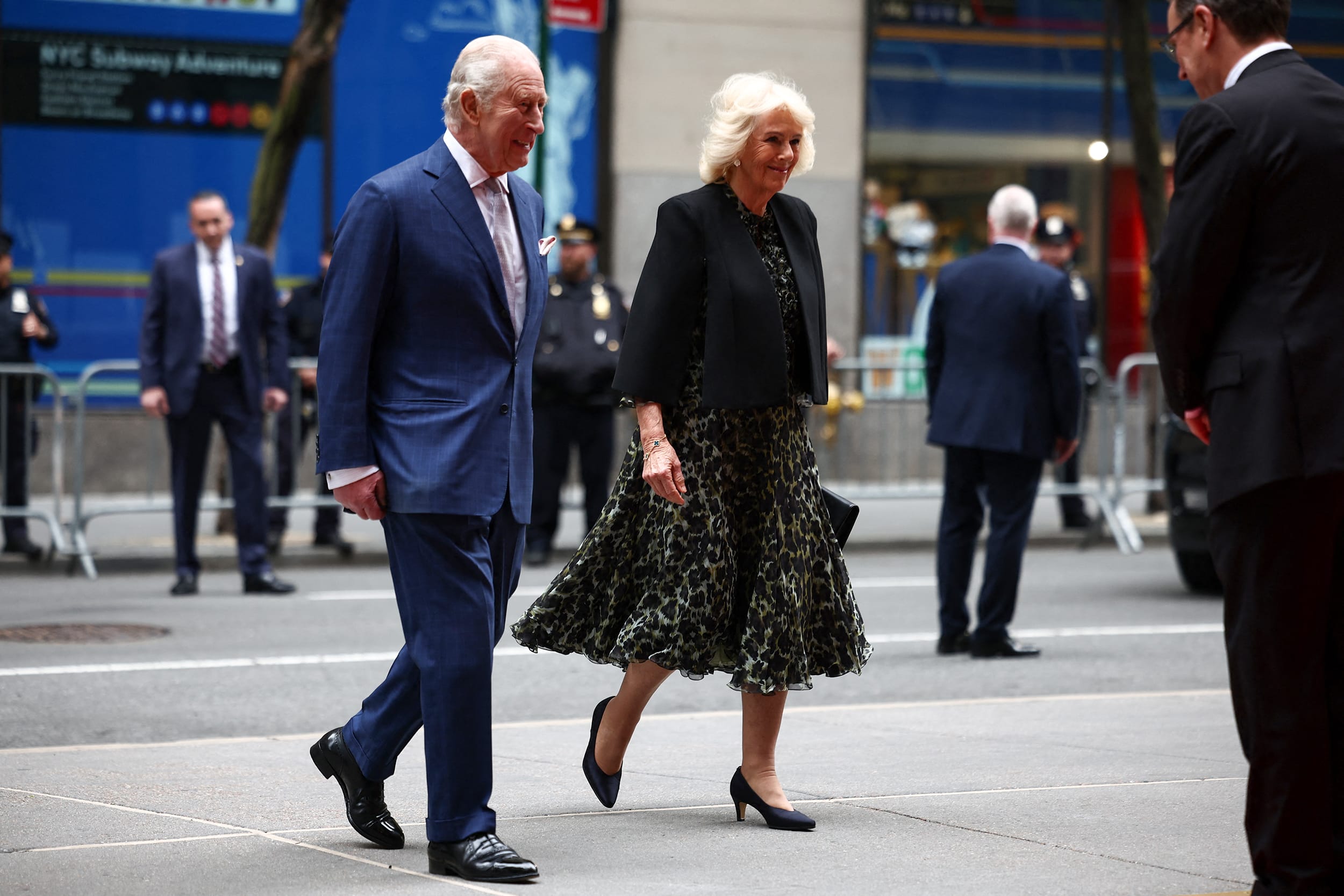 Britain's King Charles III and Queen Camilla