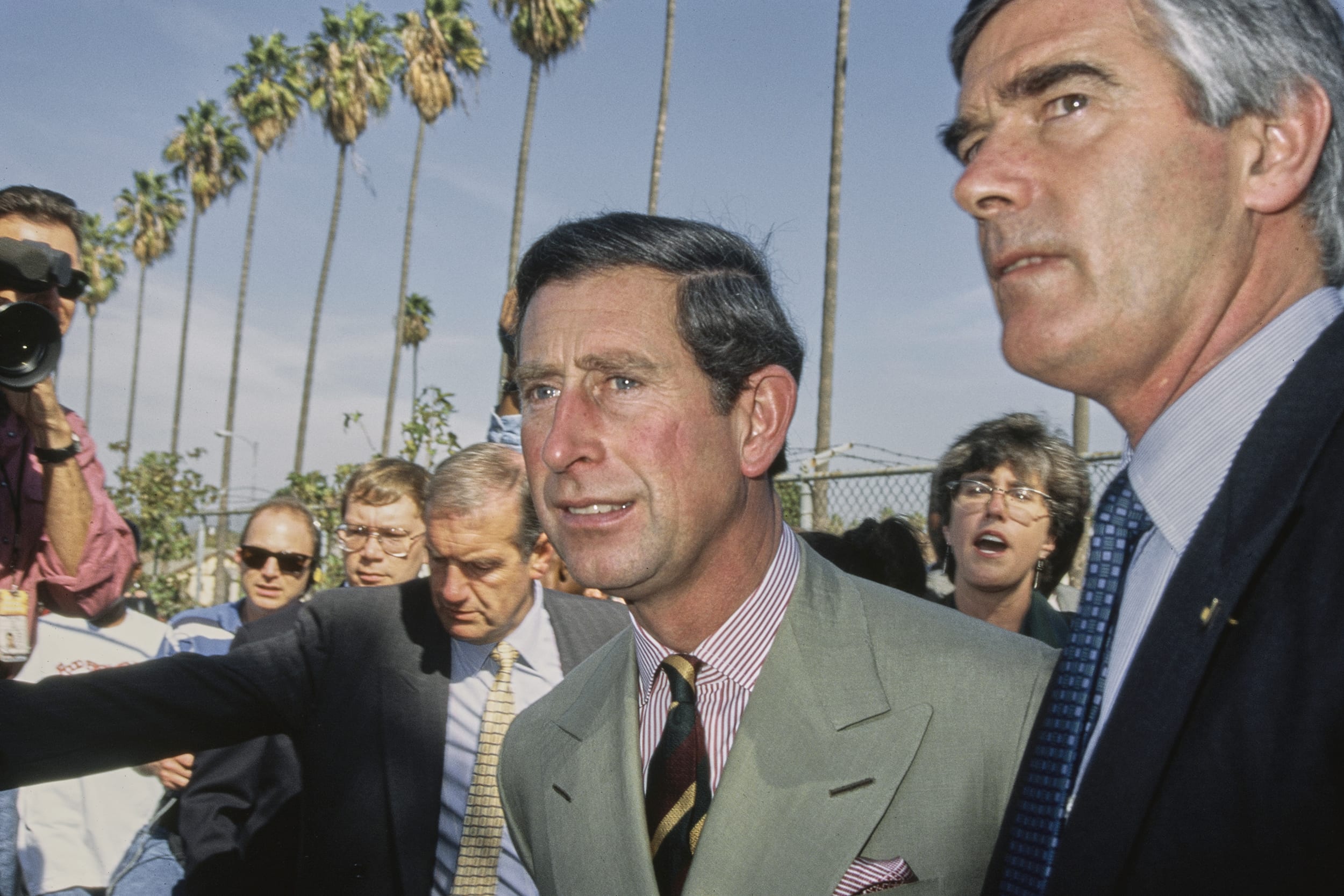 Prince of Wales Visits Los Angeles