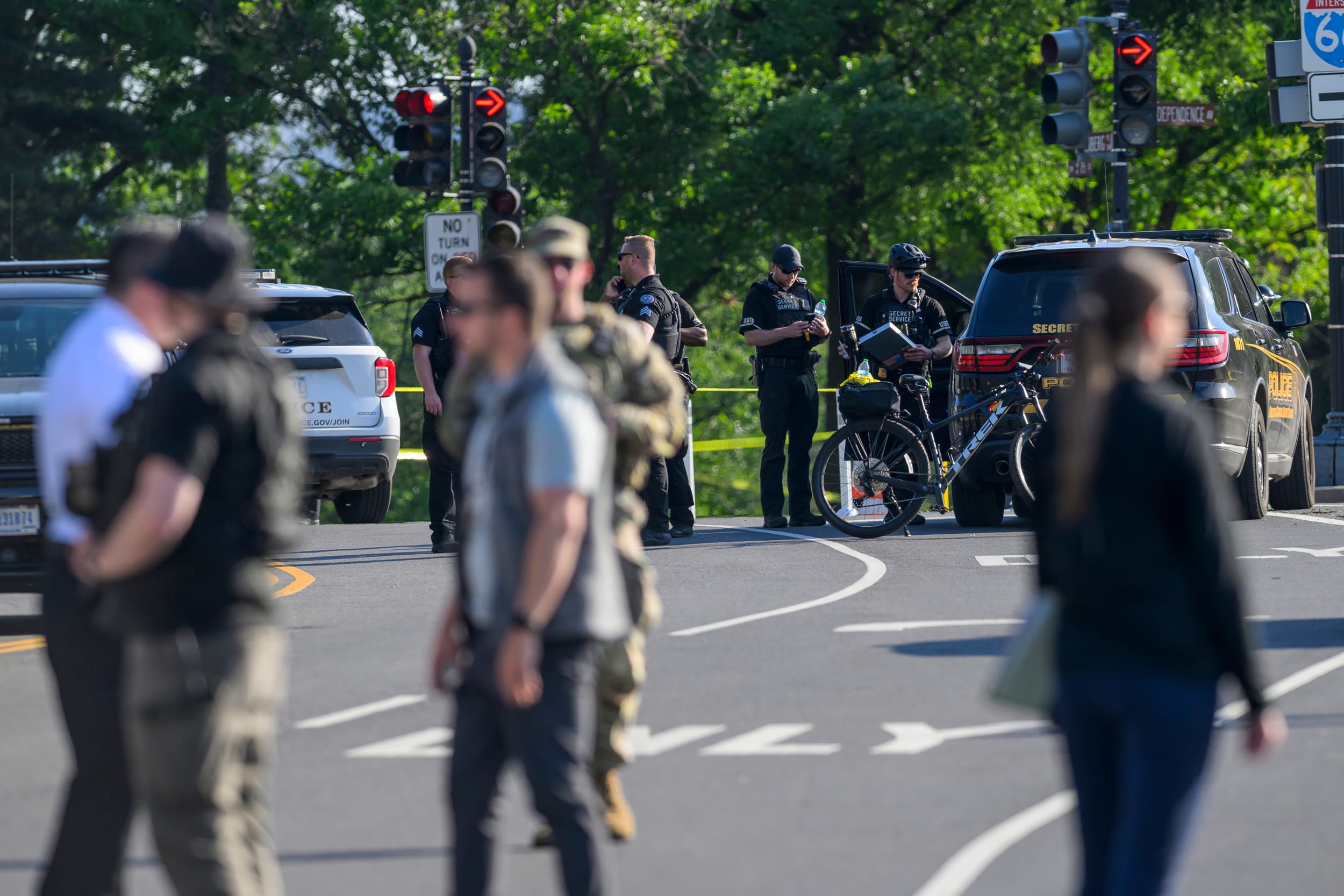Police Shooting White House