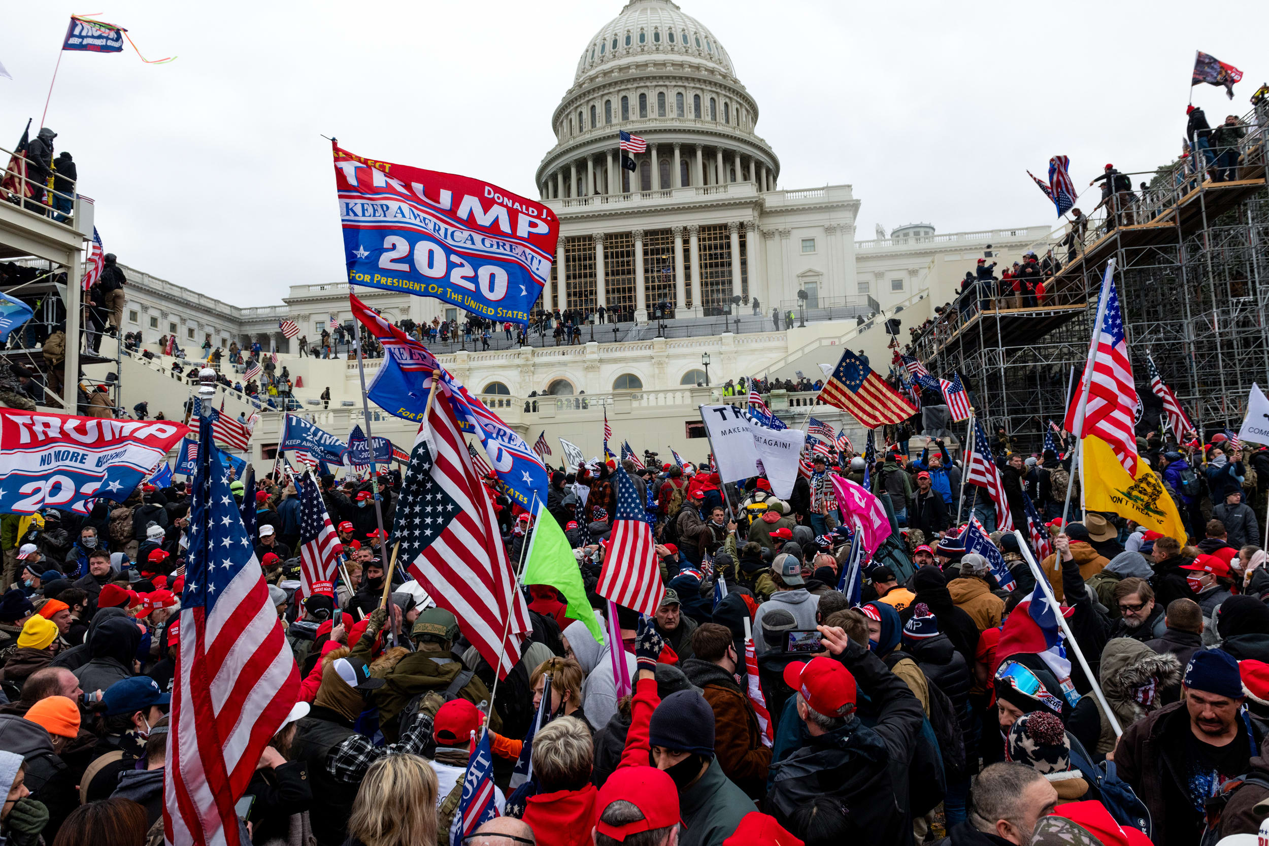 Protests As Joint Session Of Congress Confirms Presidential Election Result
