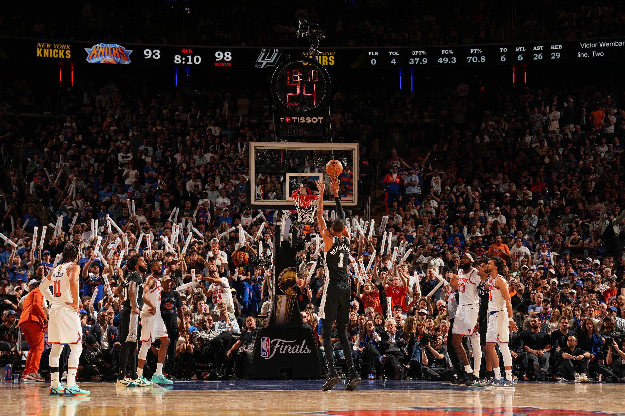 2026 NBA Finals - San Antonio Spurs v New York Knicks