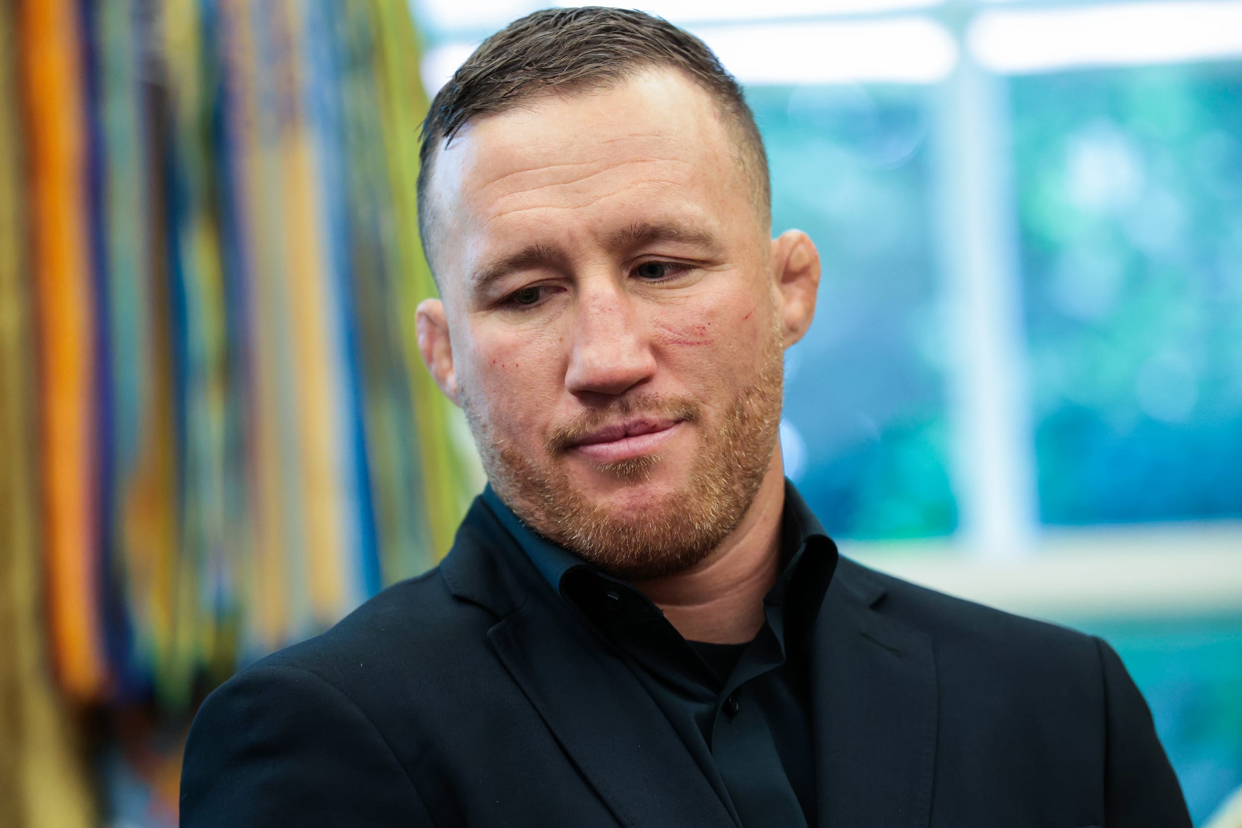 President Trump Meets UFC Fighters In The Oval Office