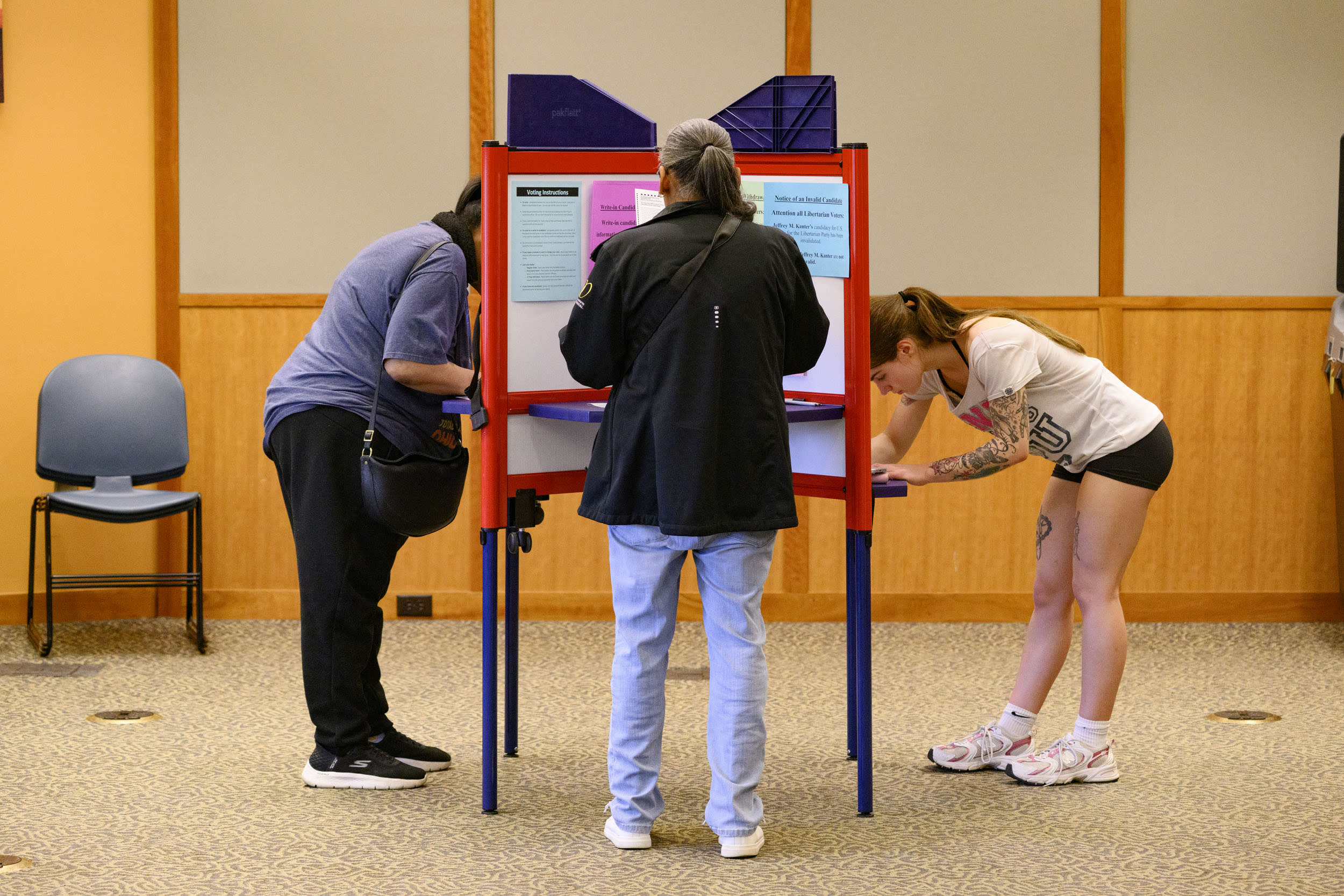 Voters Head To The Polls In Ohio For State's Primary Election