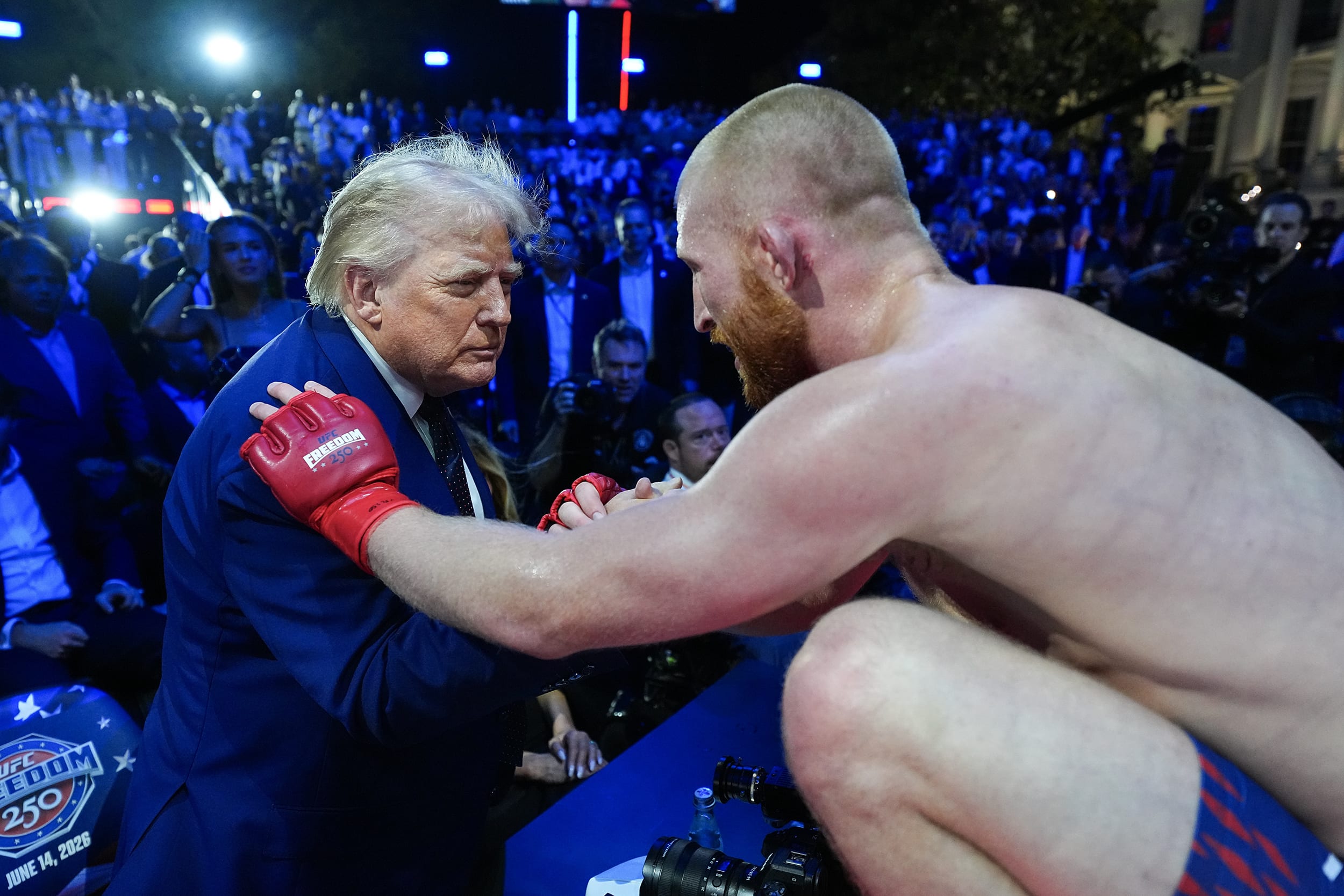 UFC Freedom 250 event on the White House lawn