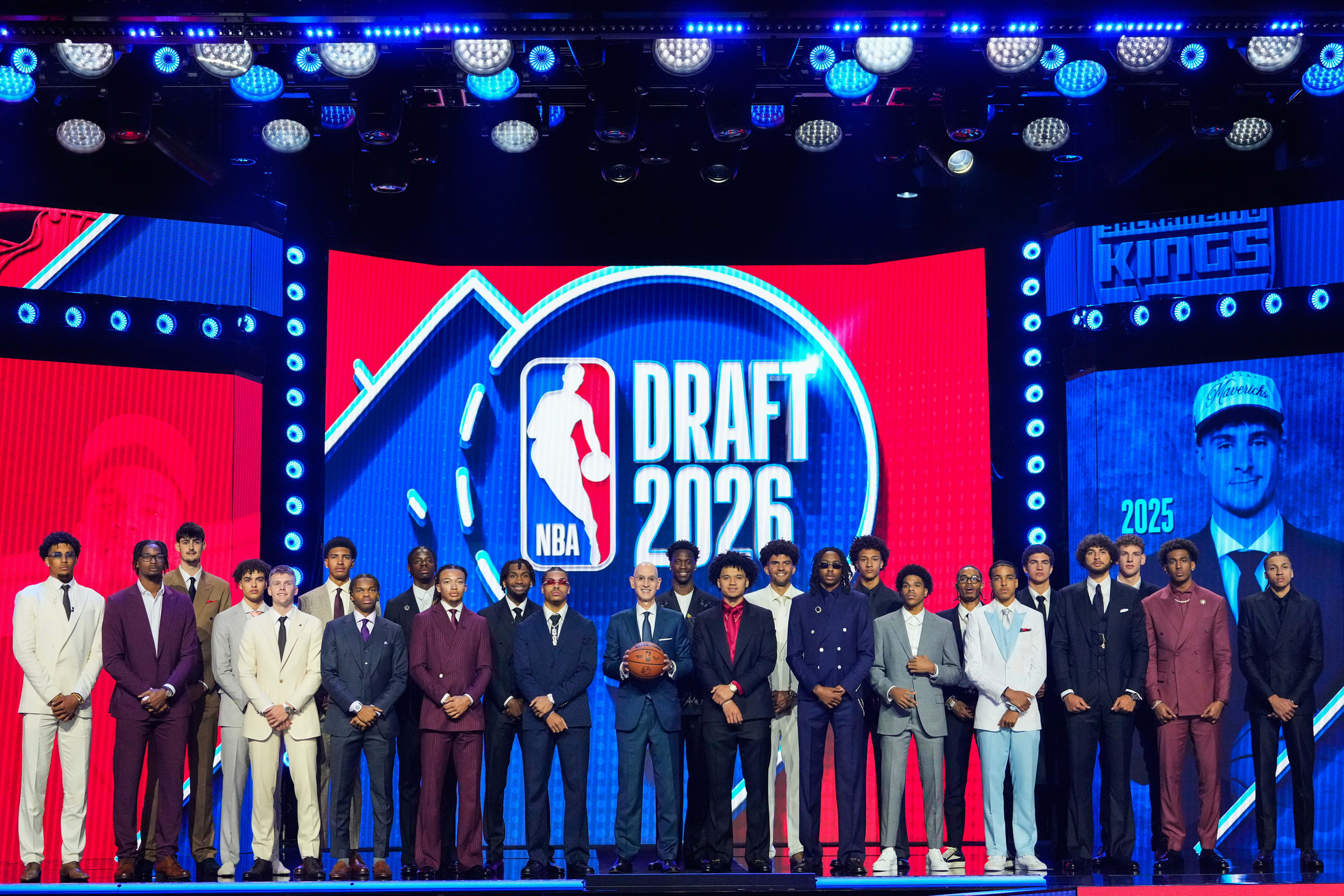 NBA draft 2026: AJ Dybantsa goes first overall to the Washington Wizards in  the 2026 NBA draft