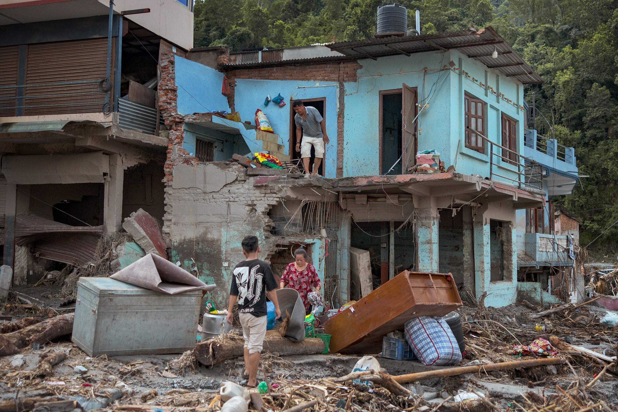 Nepal Flash Flood Leaves Hundreds Missing in Himalayan Border District