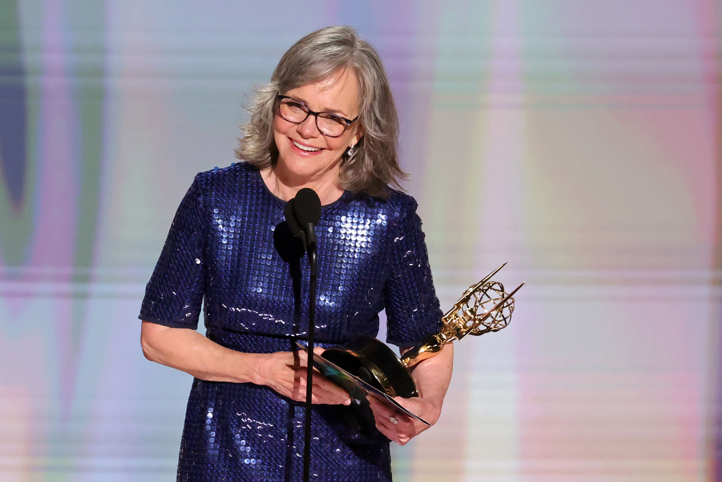 Sally Field accepts the Outstanding Lead Actress in a Limited or Anthology Series or Movie Award for "Remarkably Bright Creatures."