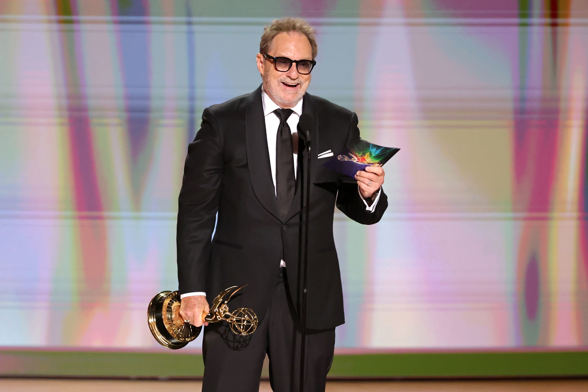 Stephen Root accepts the Outstanding Supporting Actor in a Comedy Series for "Widow's Bay."