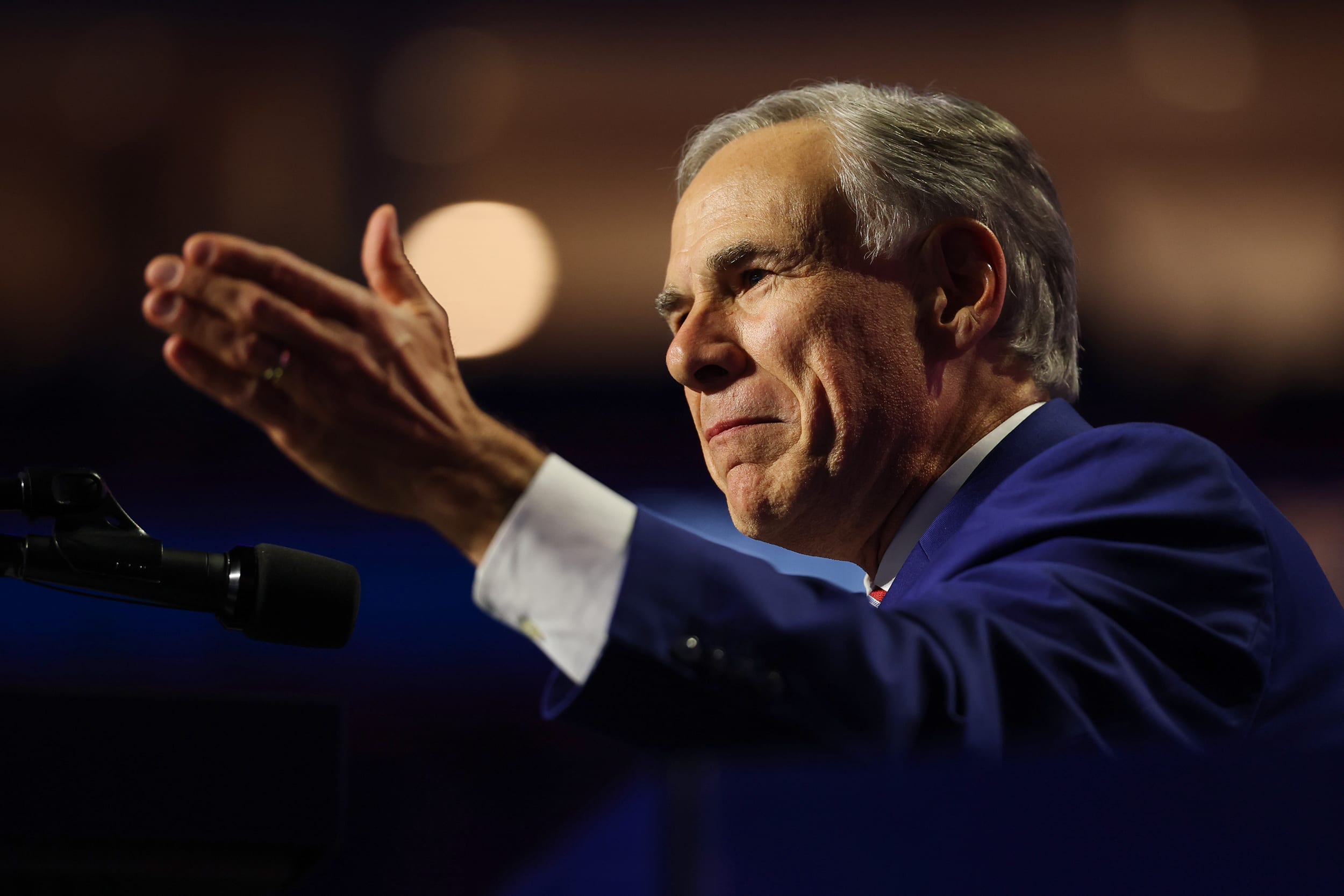 Texas Gov. Greg Abbott.