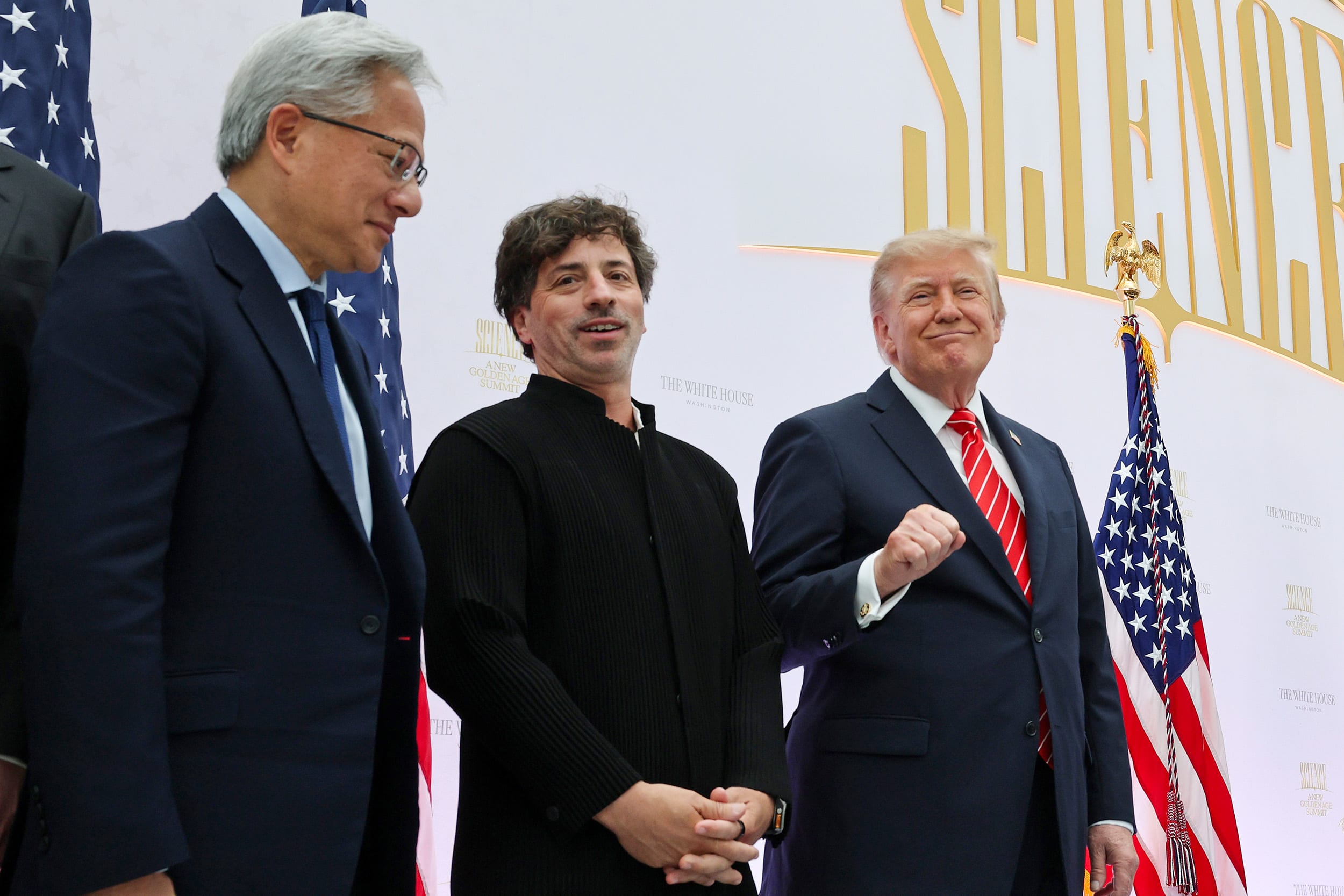 President Trump Speaks At Golden Age Of American Innovation Summit