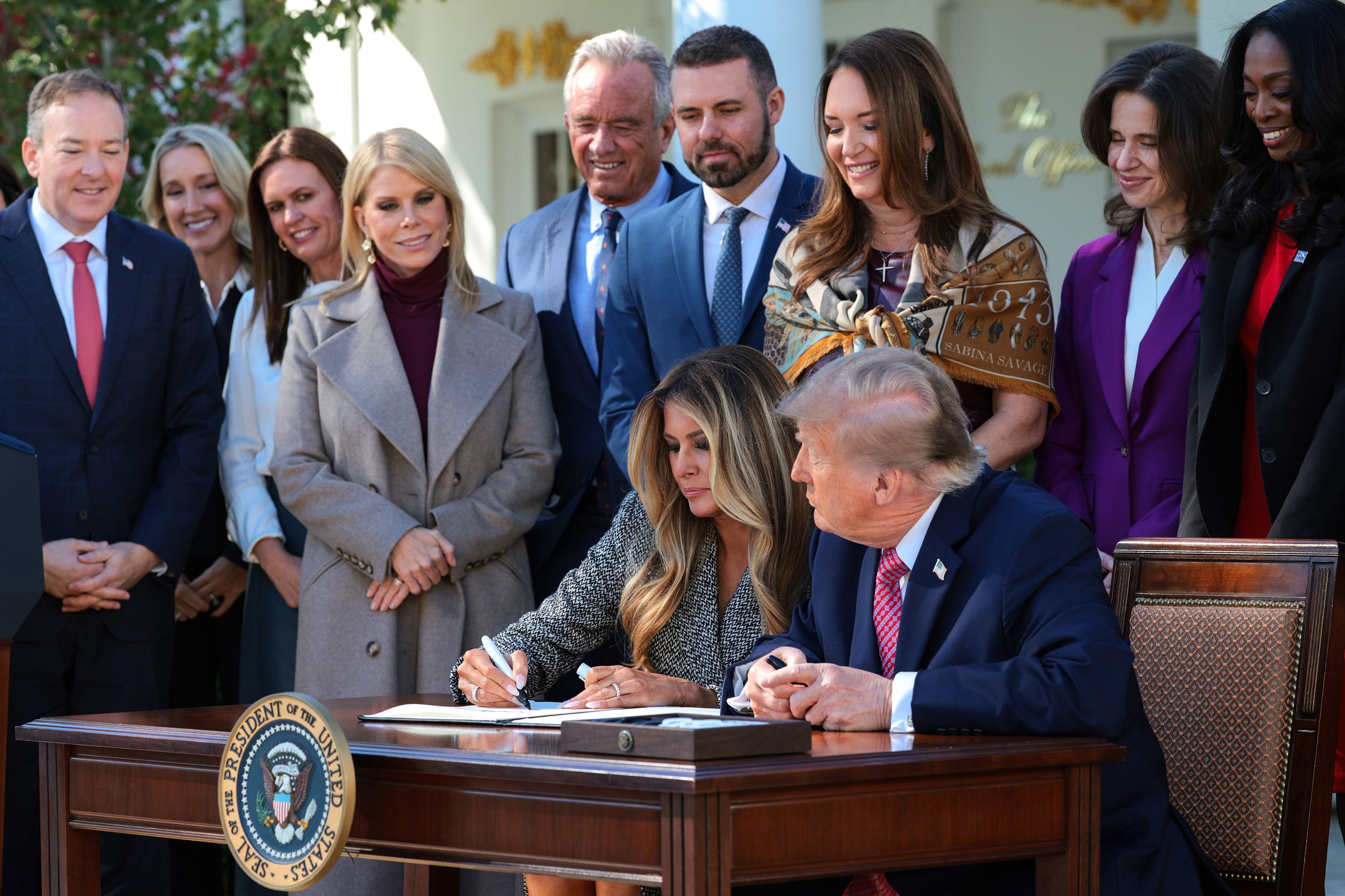 President Trump Signs Executive Order Led By Melania Trump