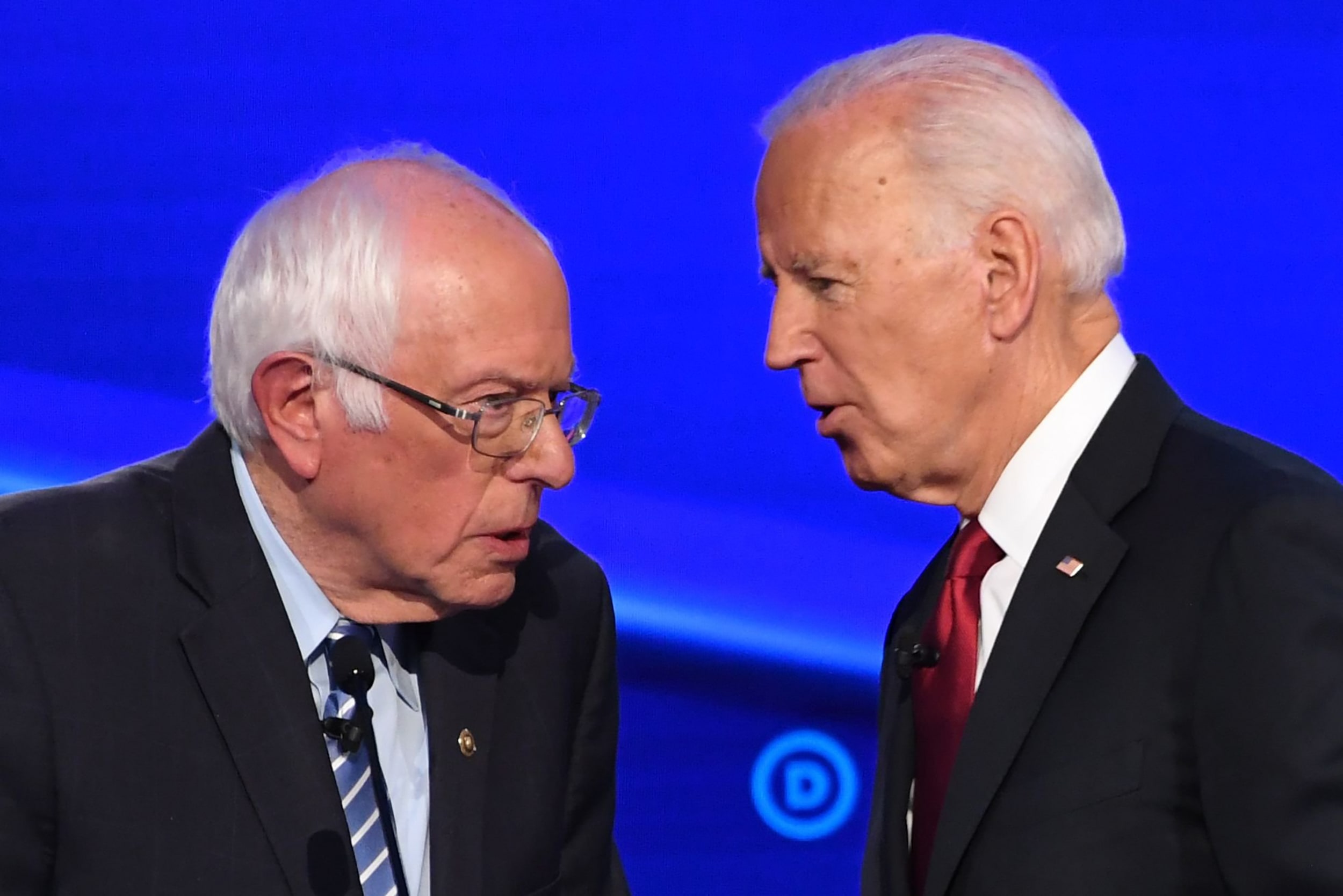 Image: Joe Biden, Bernie Sanders