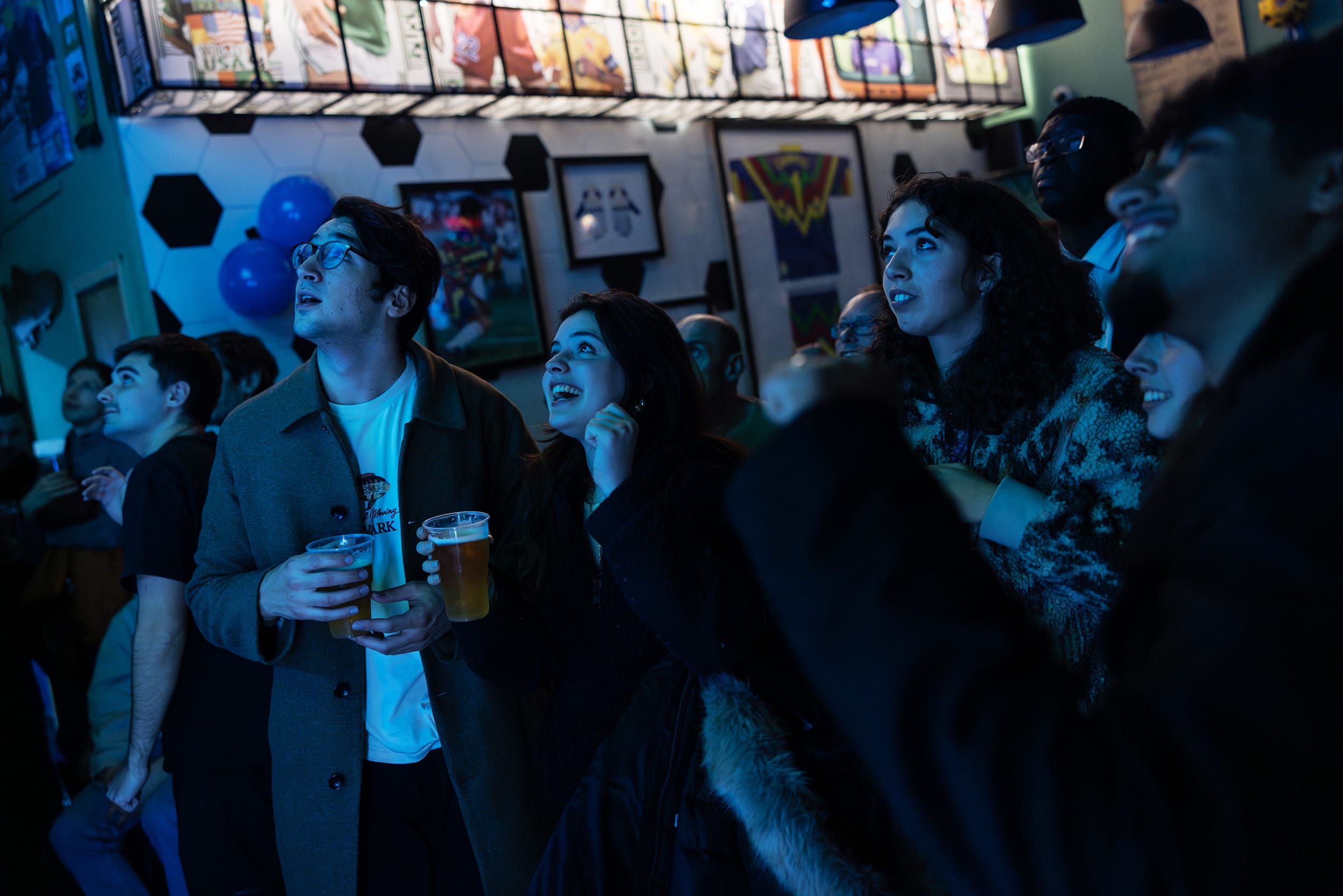 Election watch in London