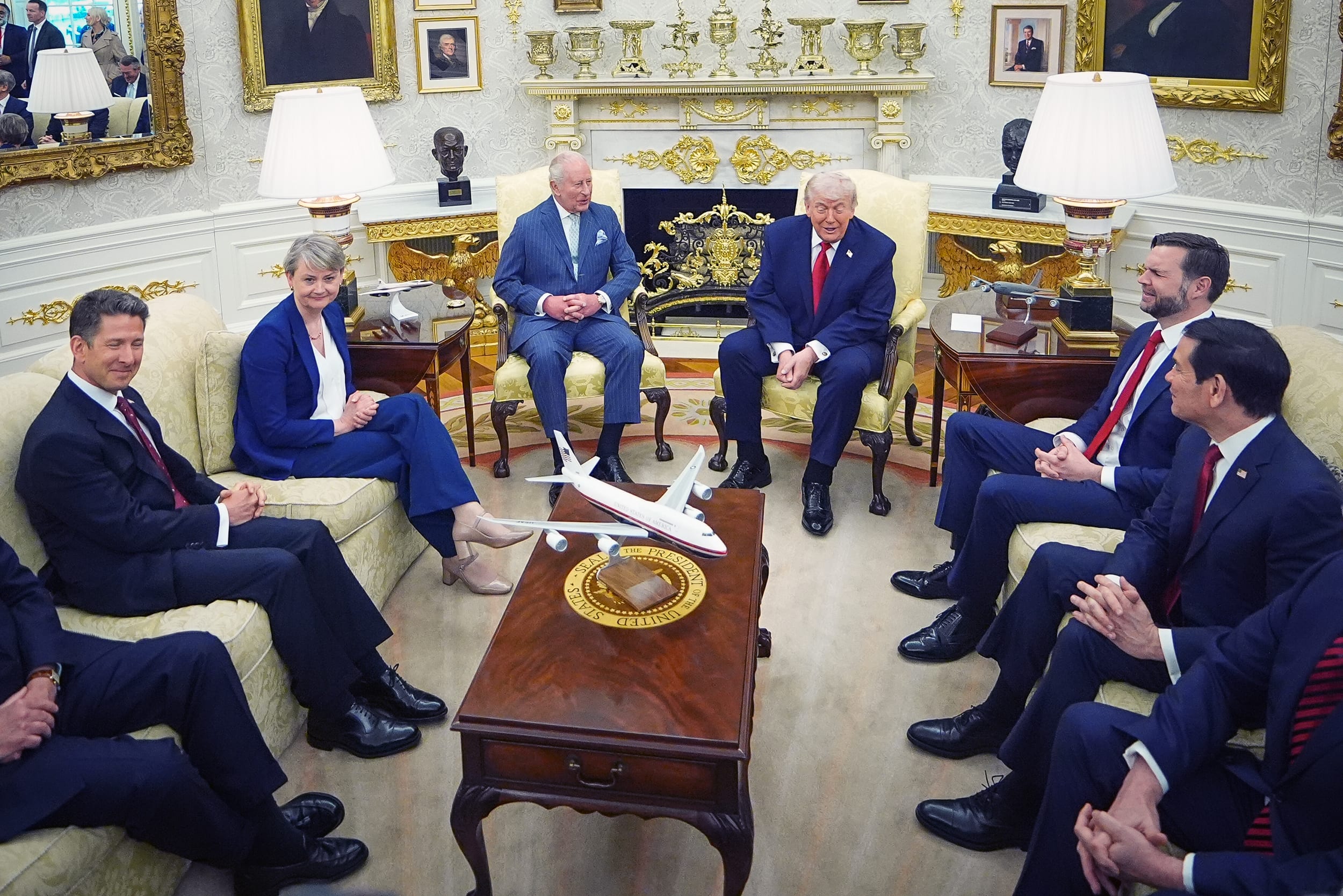 King Charles III And Queen Camilla State Visit Continues In Washington DC