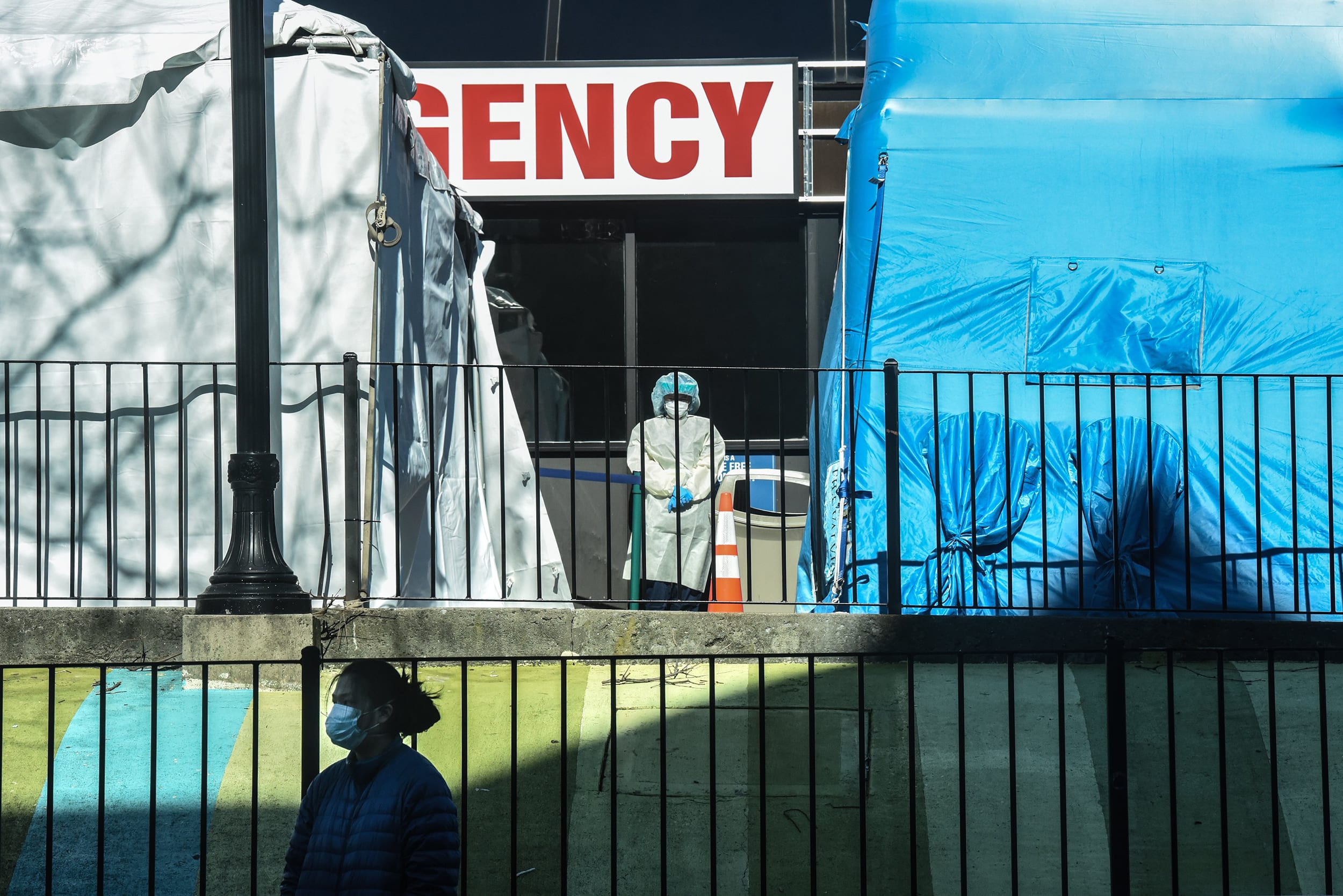 Image: Coronavirus Pandemic Causes Climate Of Anxiety And Changing Routines In America