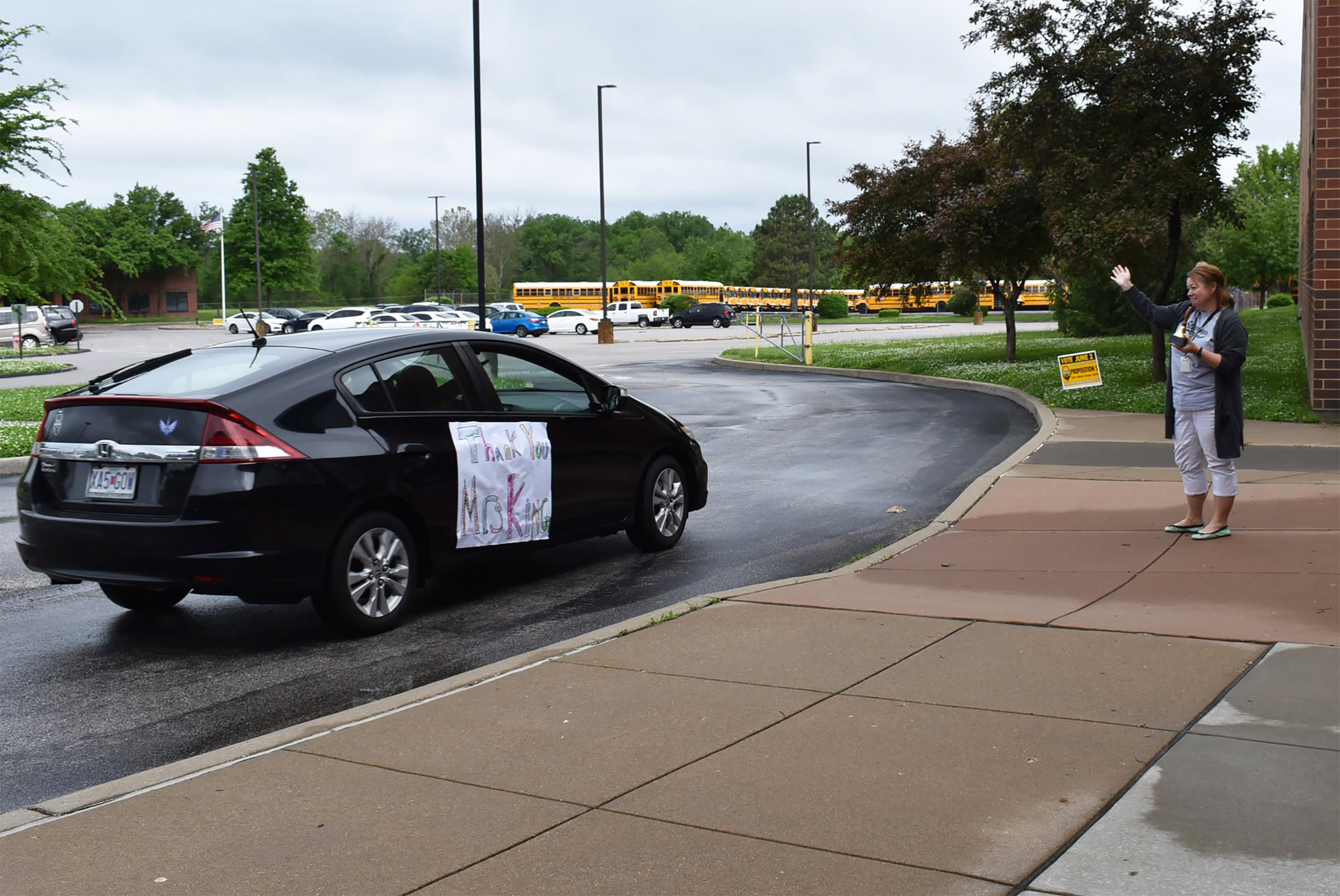 Image: Principal retirement party