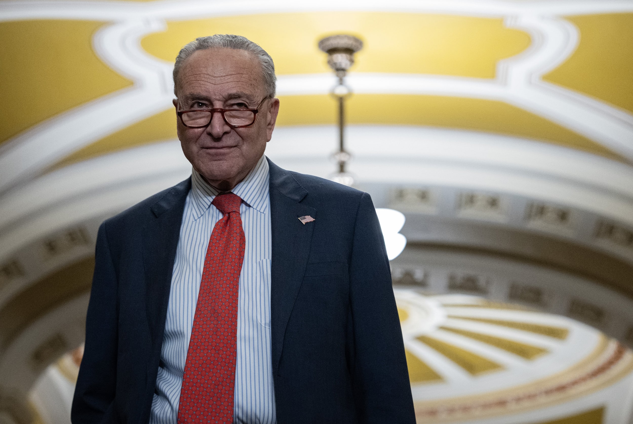 Chuck Schumer at the U.S. Capitol