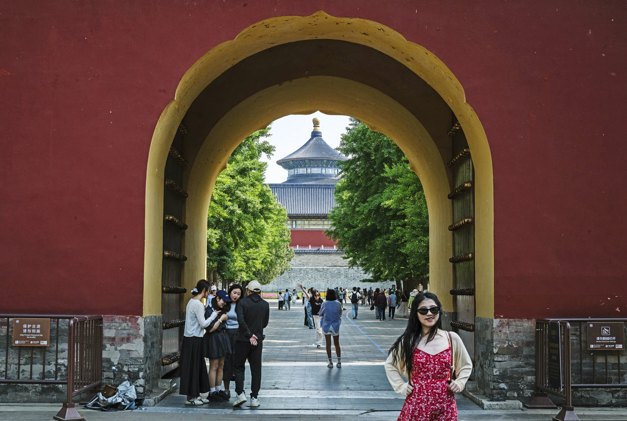 Beijing Prepares For U.S. President Trump Visit