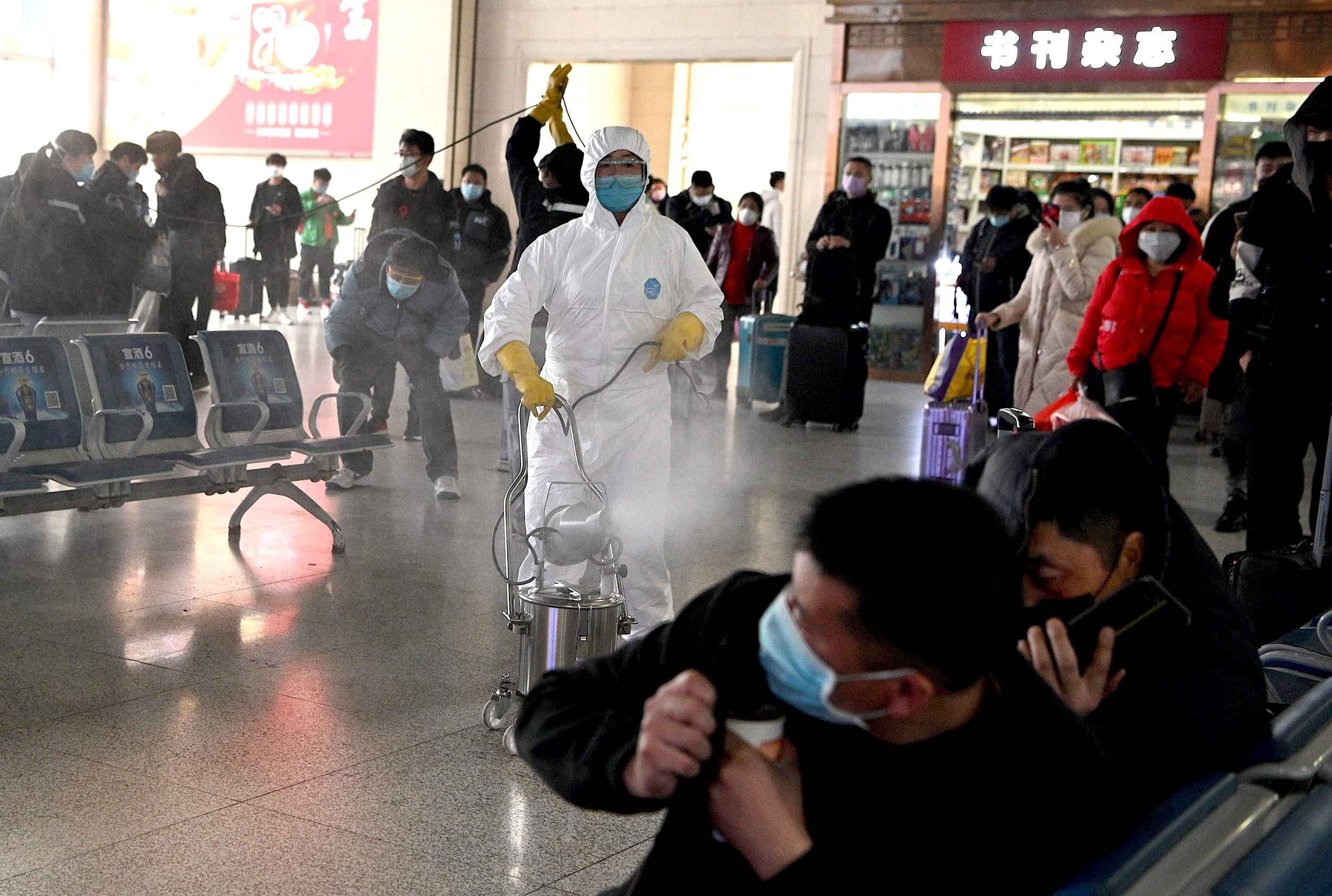 Image: TOPSHOT-CHINA-HEALTH-VIRUS