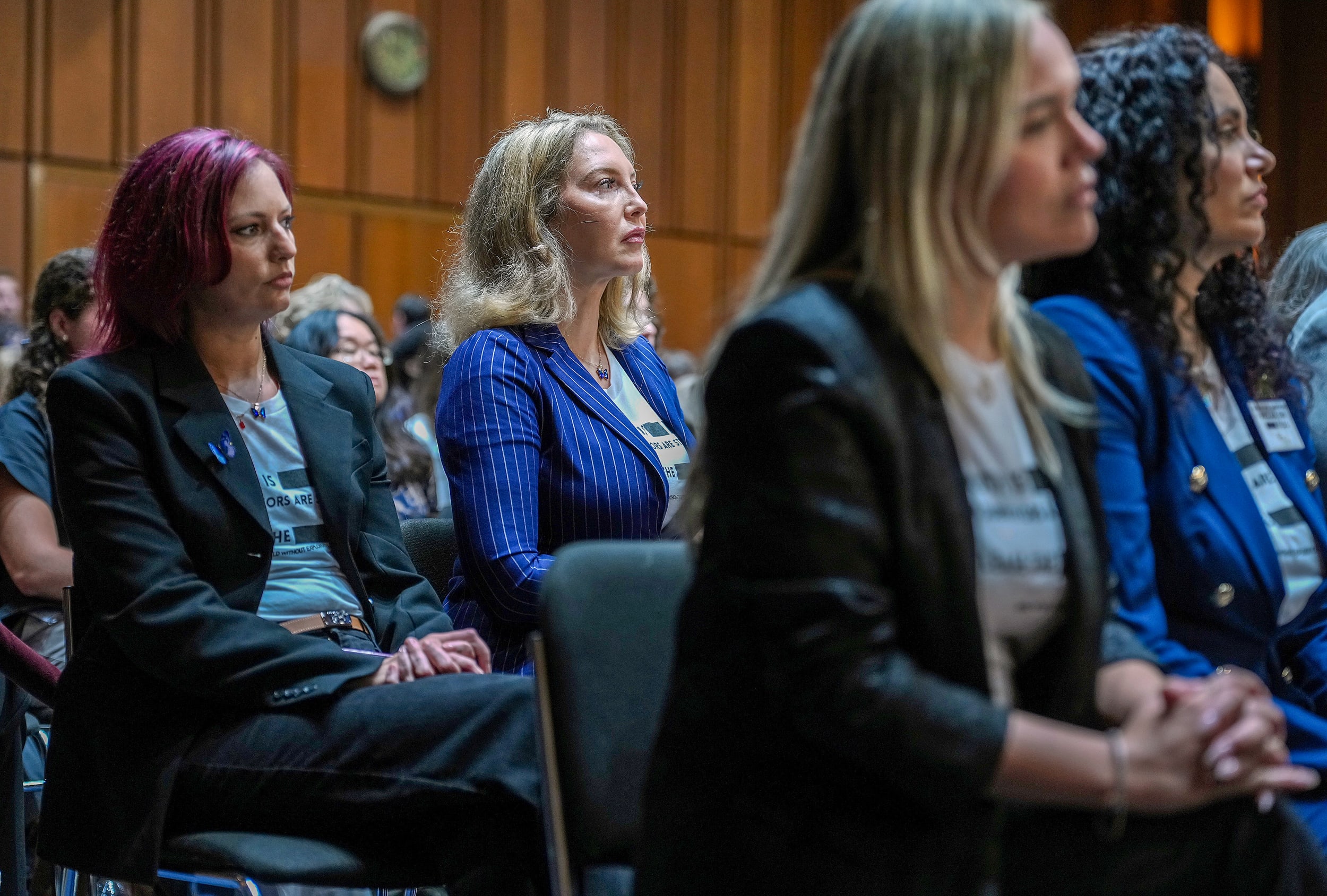Survivors at the committee.