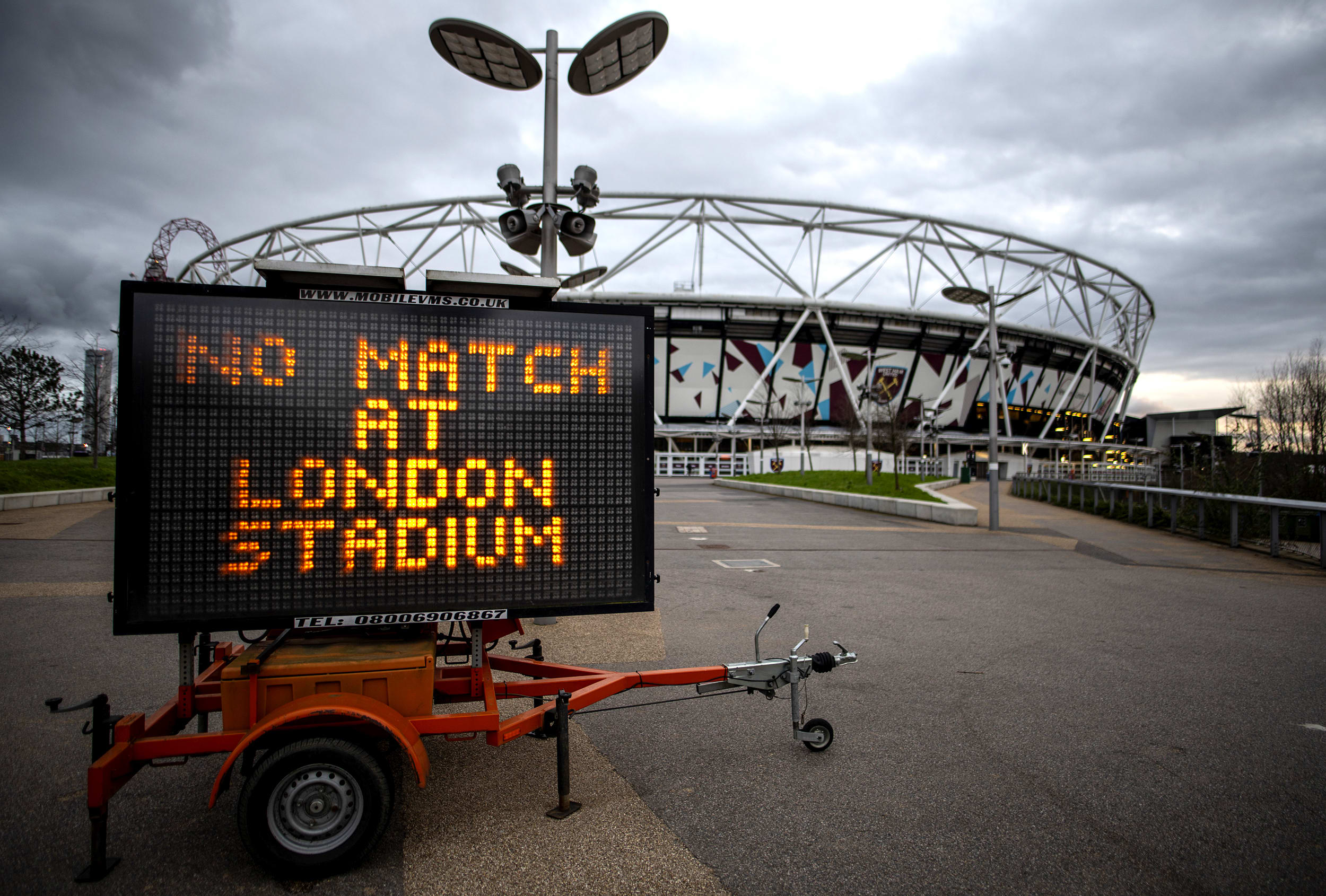 Image: General Views of Sport Venues after events postponed due to Covid-19