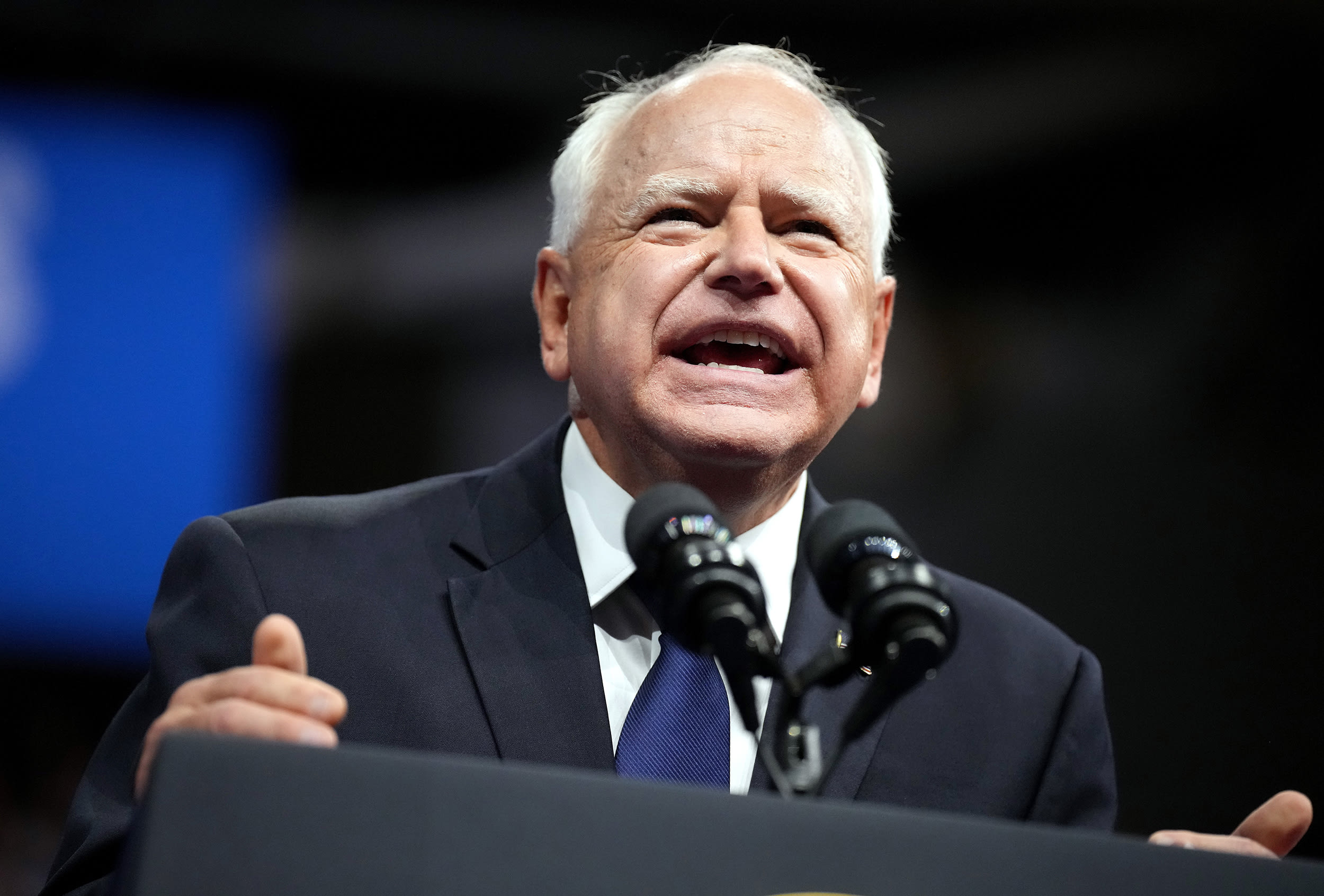 Image: Tim Walz politics political politician
