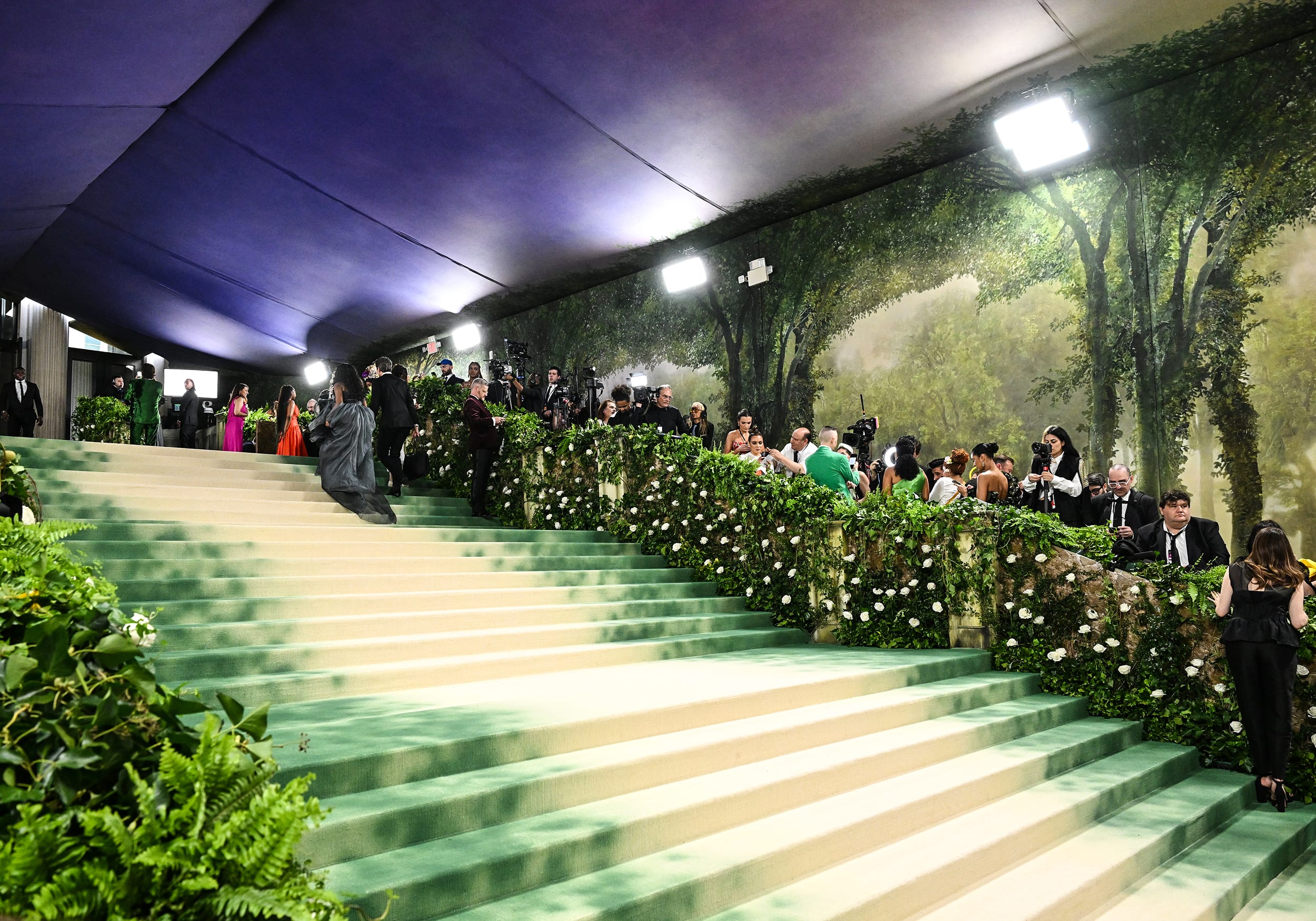 The 2024 Met Gala red carpet