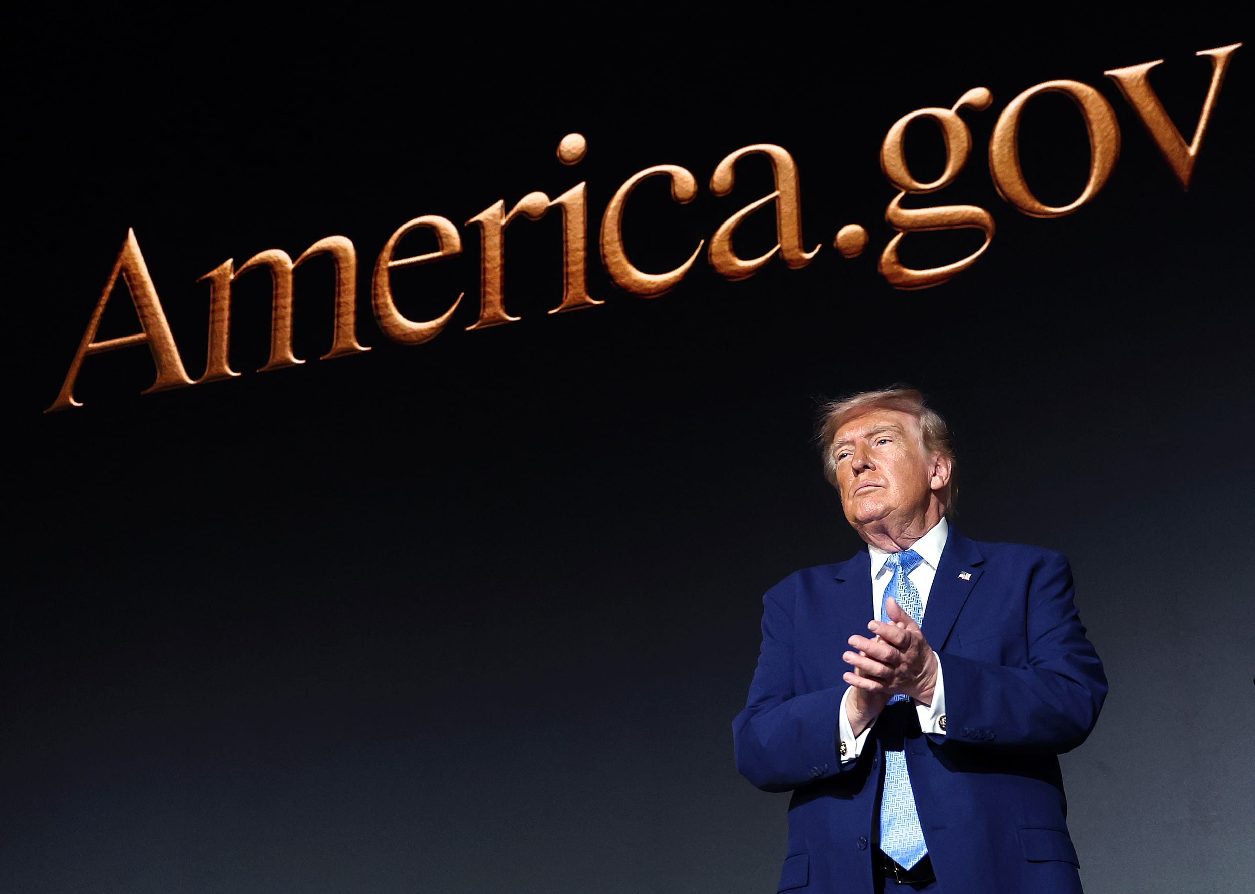 President Trump Launches America.gov Website And AI Tool