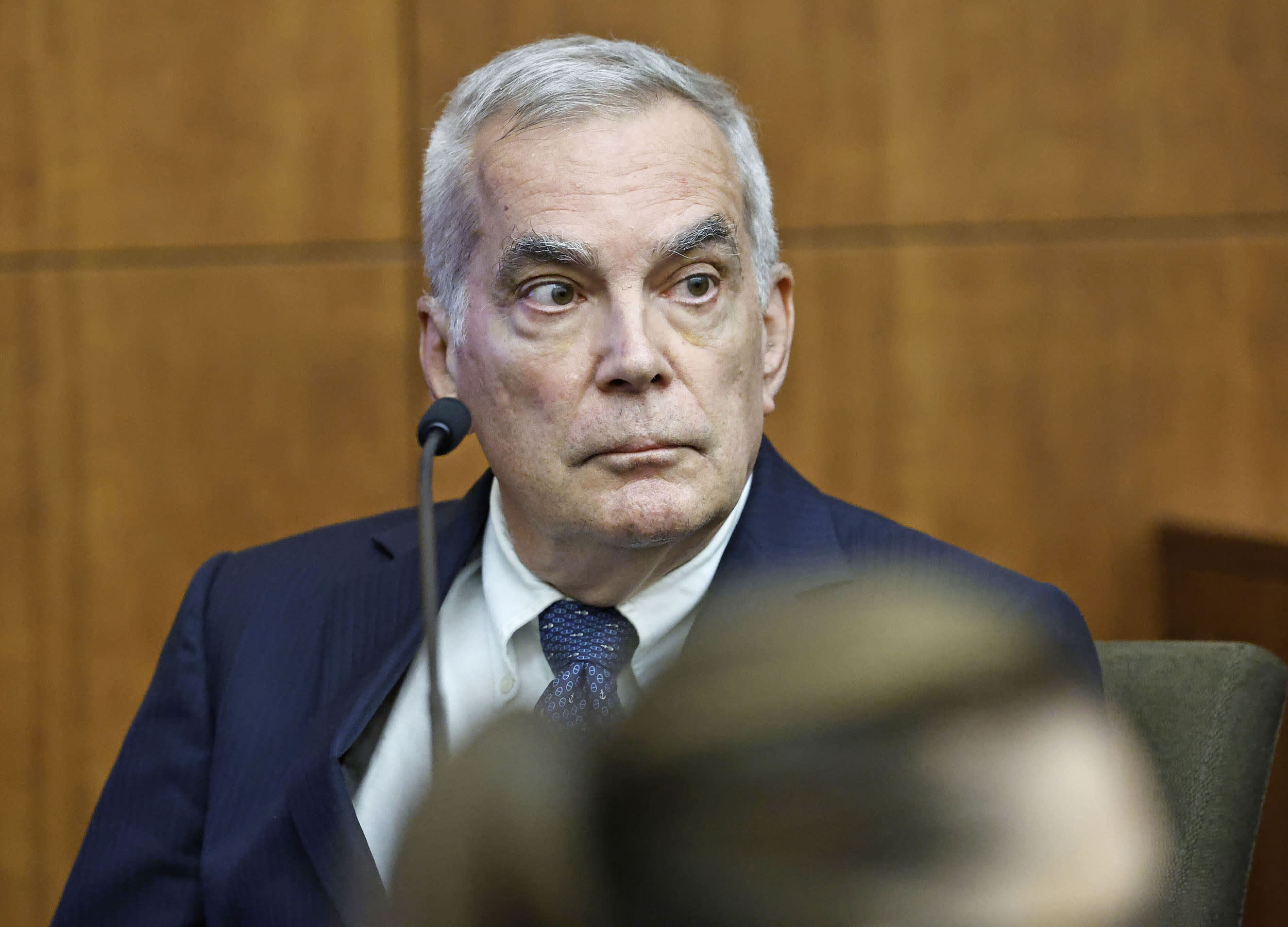 Forensic psychiatrist Dr. Gregory Saathoff testifies at the Lindsay Clancy murder trial