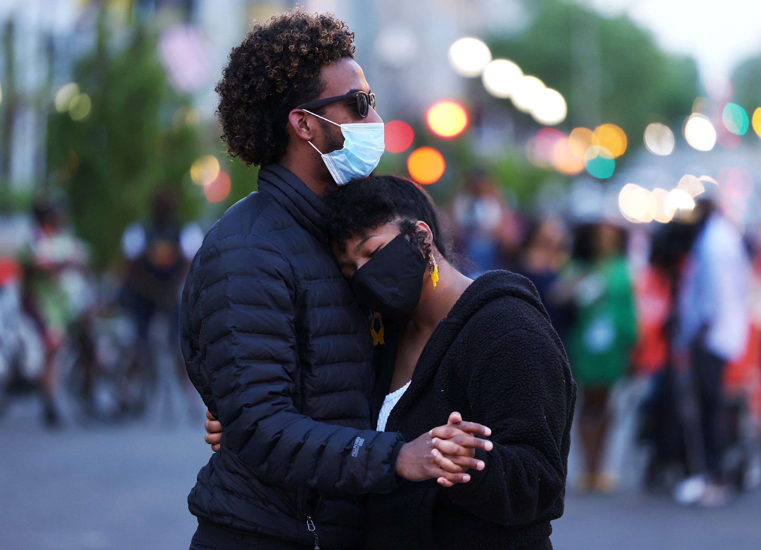 Image: Reaction to the verdict in the trial of former Minneapolis police officer Derek Chauvin
