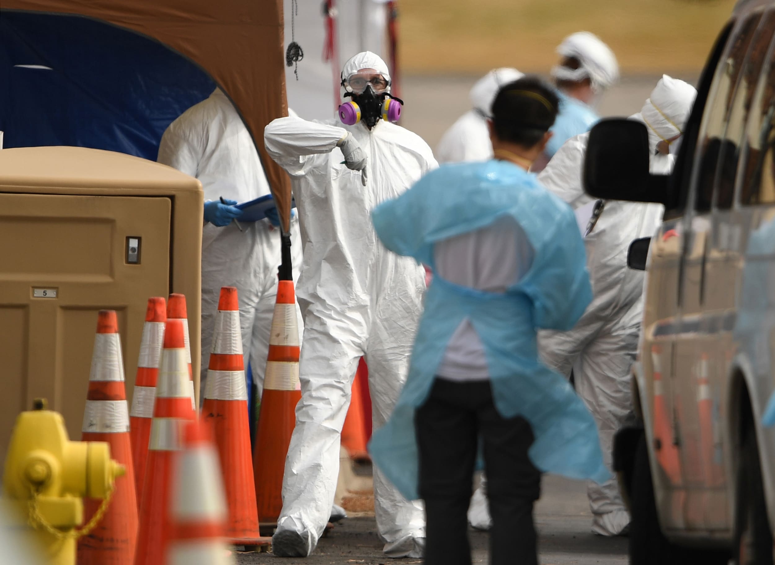 COVID-19 community testing center