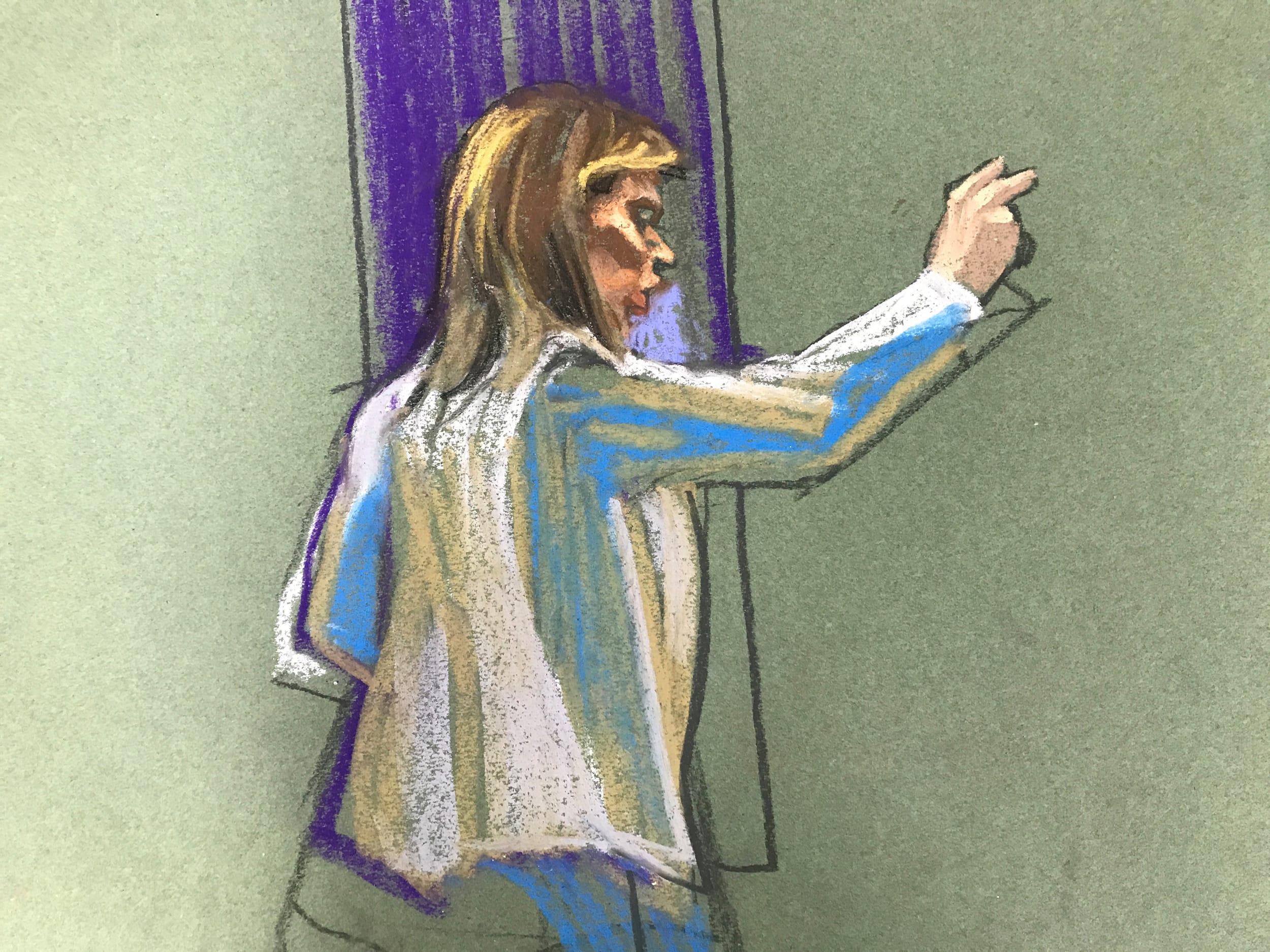 Alina Habba, lawyer of former president and Republican presidential candidate Donald Trump