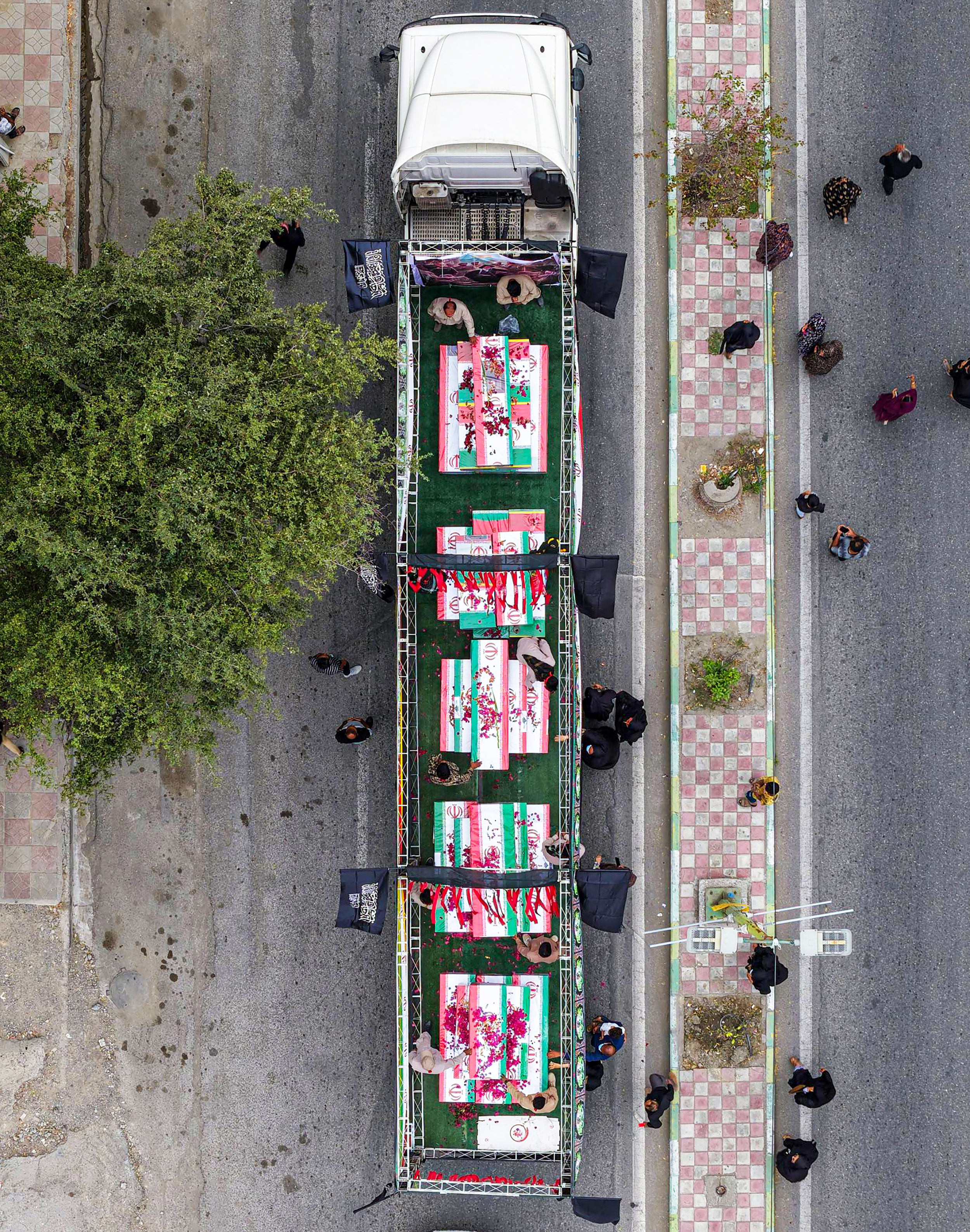 Funeral held for children who lost their lives in US-Israeli attack on Iranian Primary School