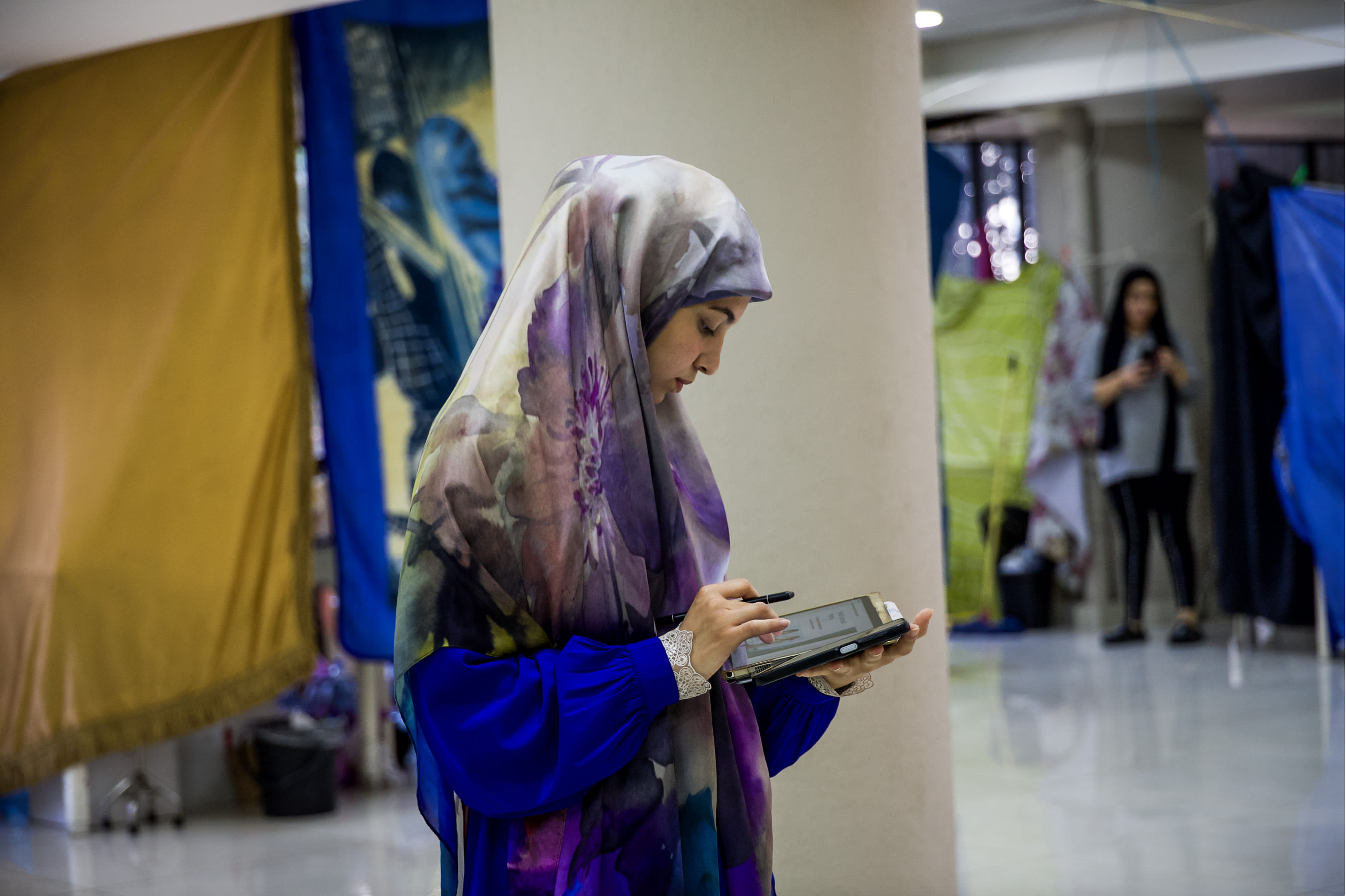 Marwa Yazbek, a Lebanese medical student in Beirut.