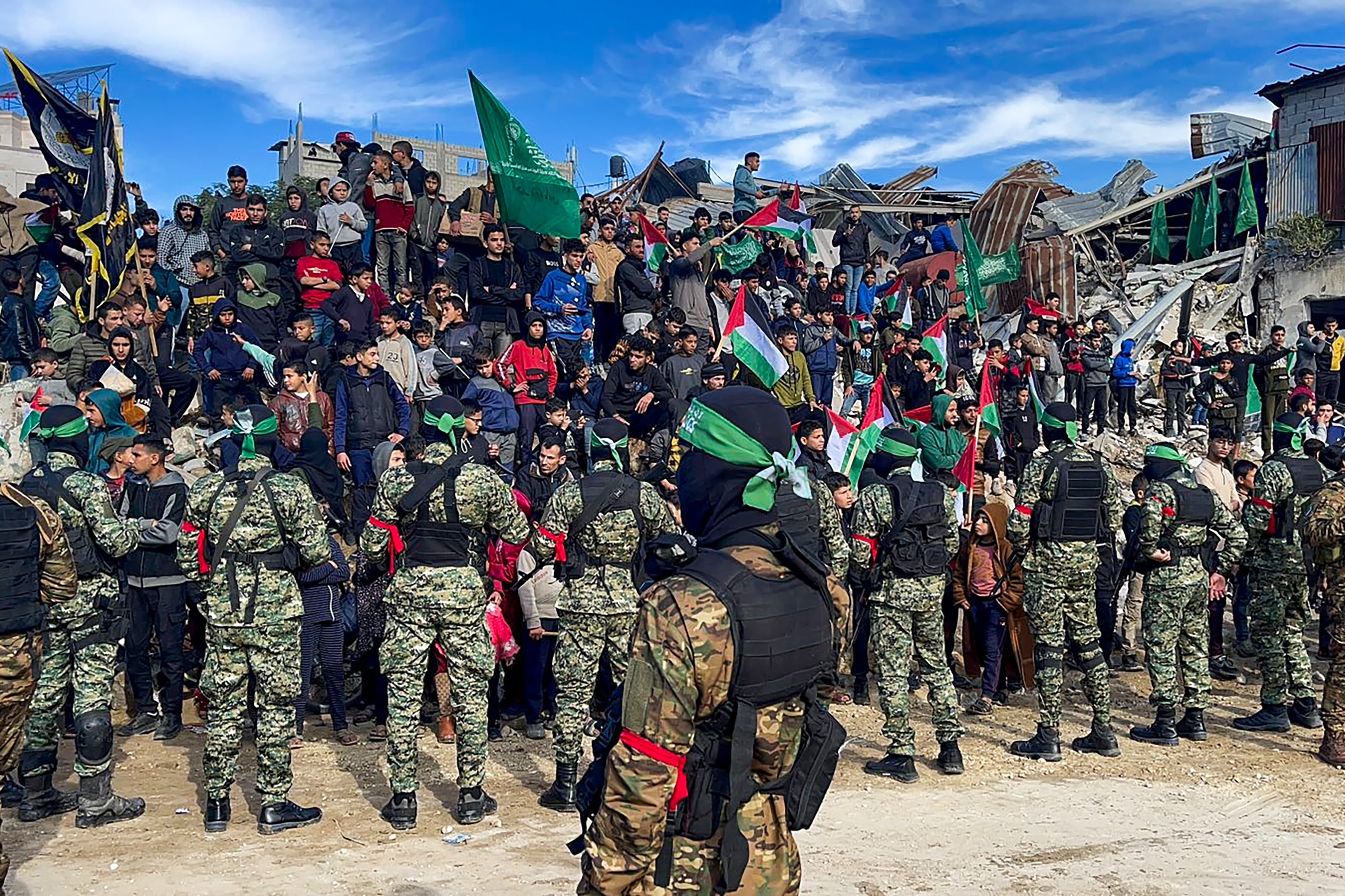 Image: ISRAEL-PALESTINIAN-CONFLICT-CEASEFIRE-HOSTAGE