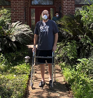 Image: Jared Diamond, the day he returned home, April 12