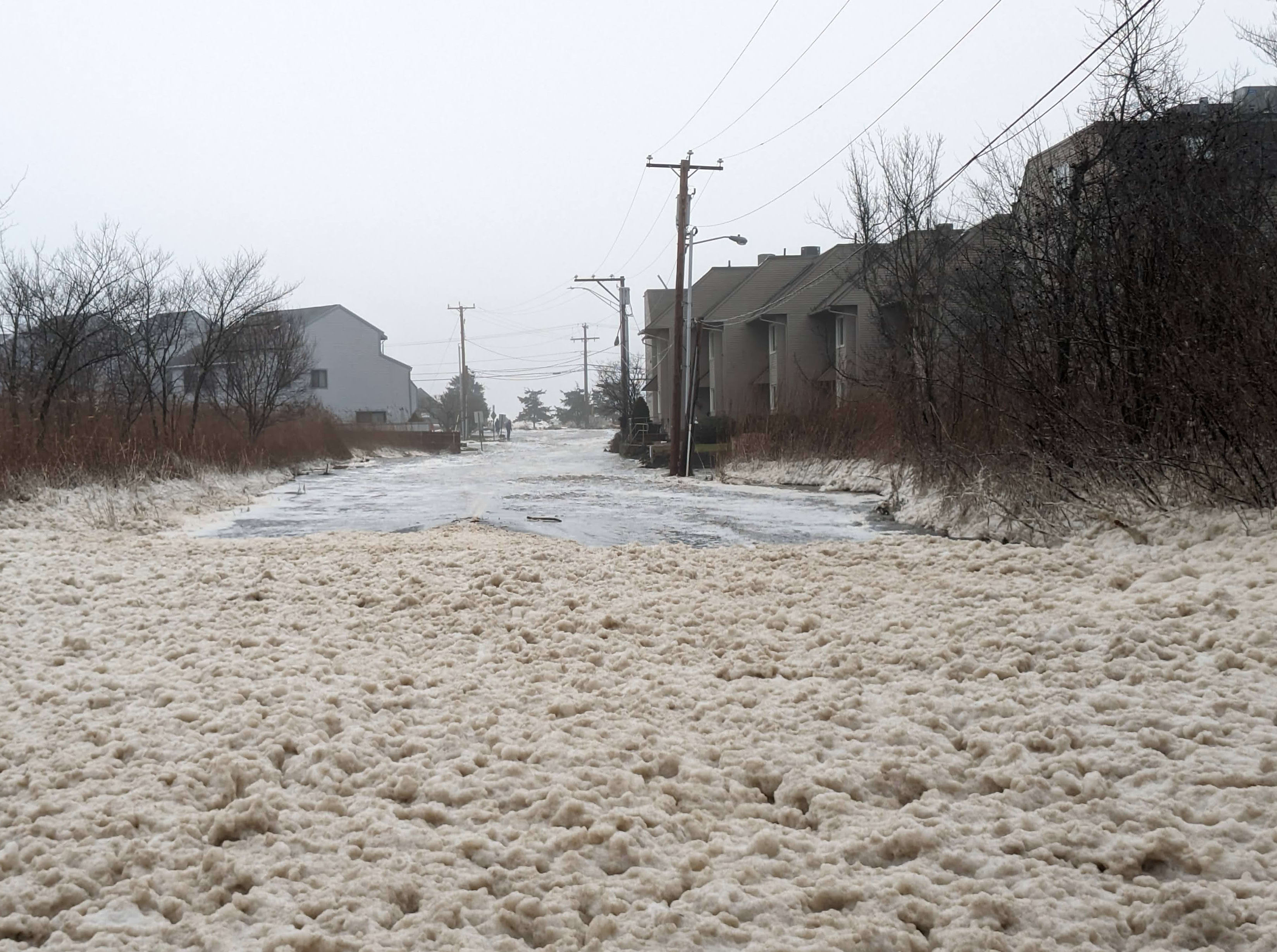Flooding in the coastal town of Hampton, New Hampshire, on Saturday, Jan. 13, 2024.