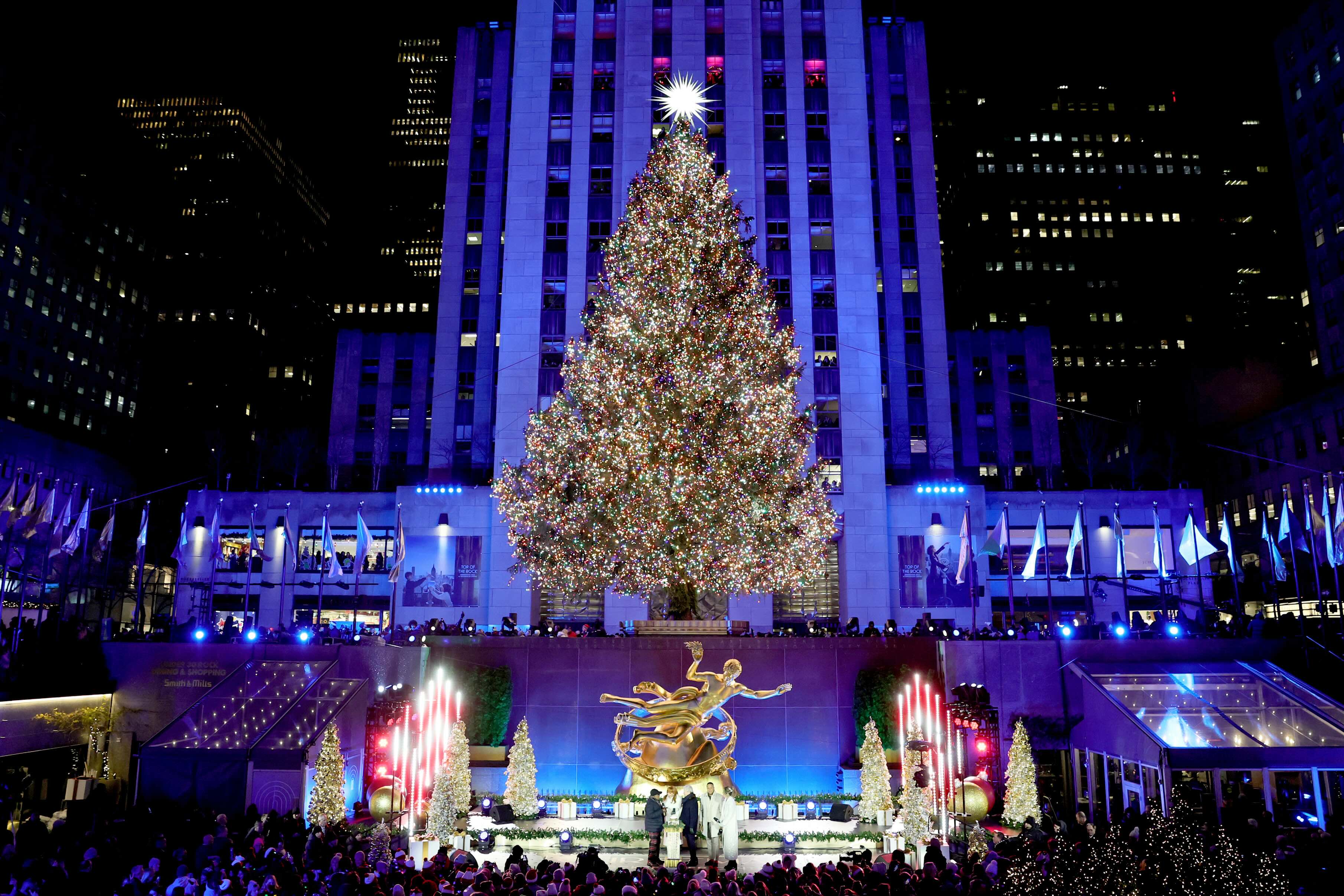 Rockefeller Tree Lighting 2025: See The Highlights, Best Performances
