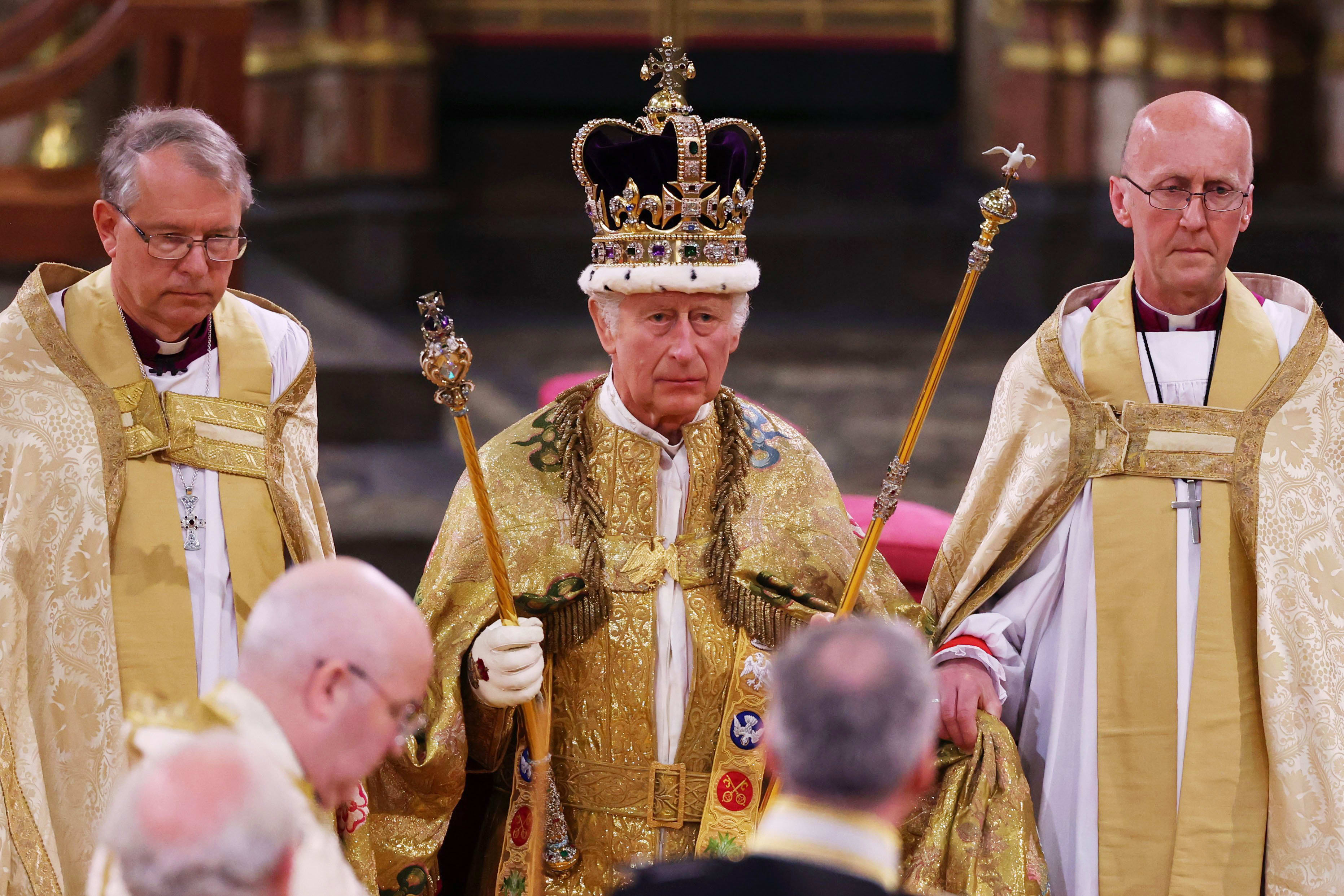 Their Majesties King Charles III And Queen Camilla - Coronation Day