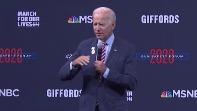 Biden answers question from Gabby Giffords, talks about raising children in the age of school shootings