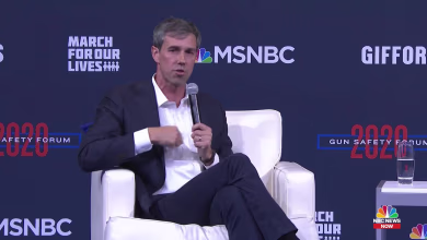 O'Rourke: 'When the Second Amendment was ratified, it took 3 minutes to reload a musket'